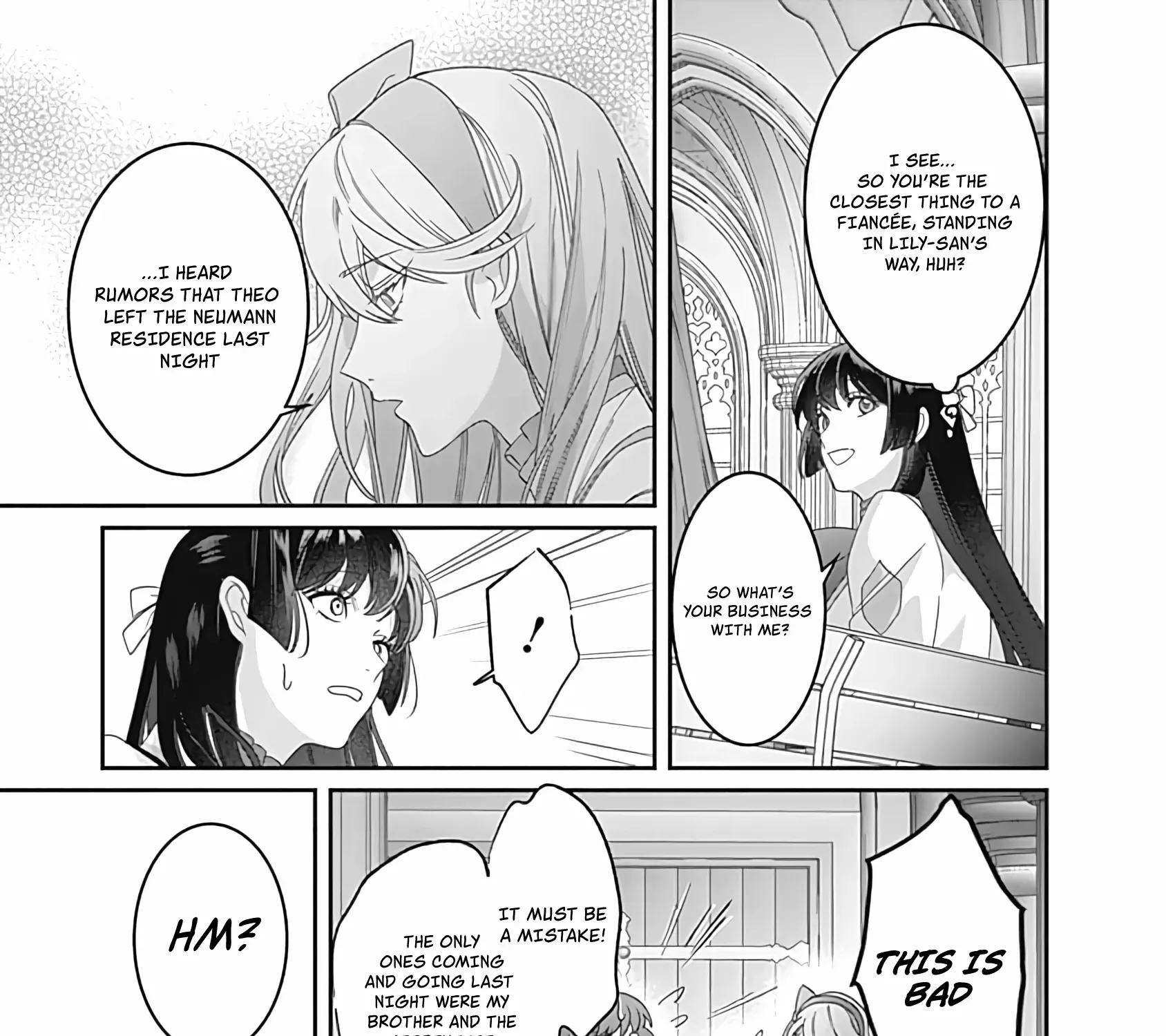 Mipurei no Otome Gēmu ni Tensei shita Heibon Reijō wa Seinaru Shishū no Ito o Sasu Bunssatsu-ban Chapter 8 page 45 - 