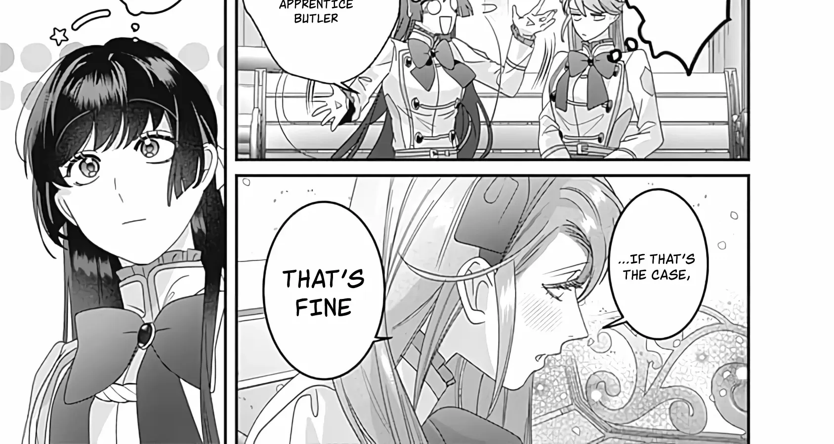 Mipurei no Otome Gēmu ni Tensei shita Heibon Reijō wa Seinaru Shishū no Ito o Sasu Bunssatsu-ban Chapter 8 page 46 - 