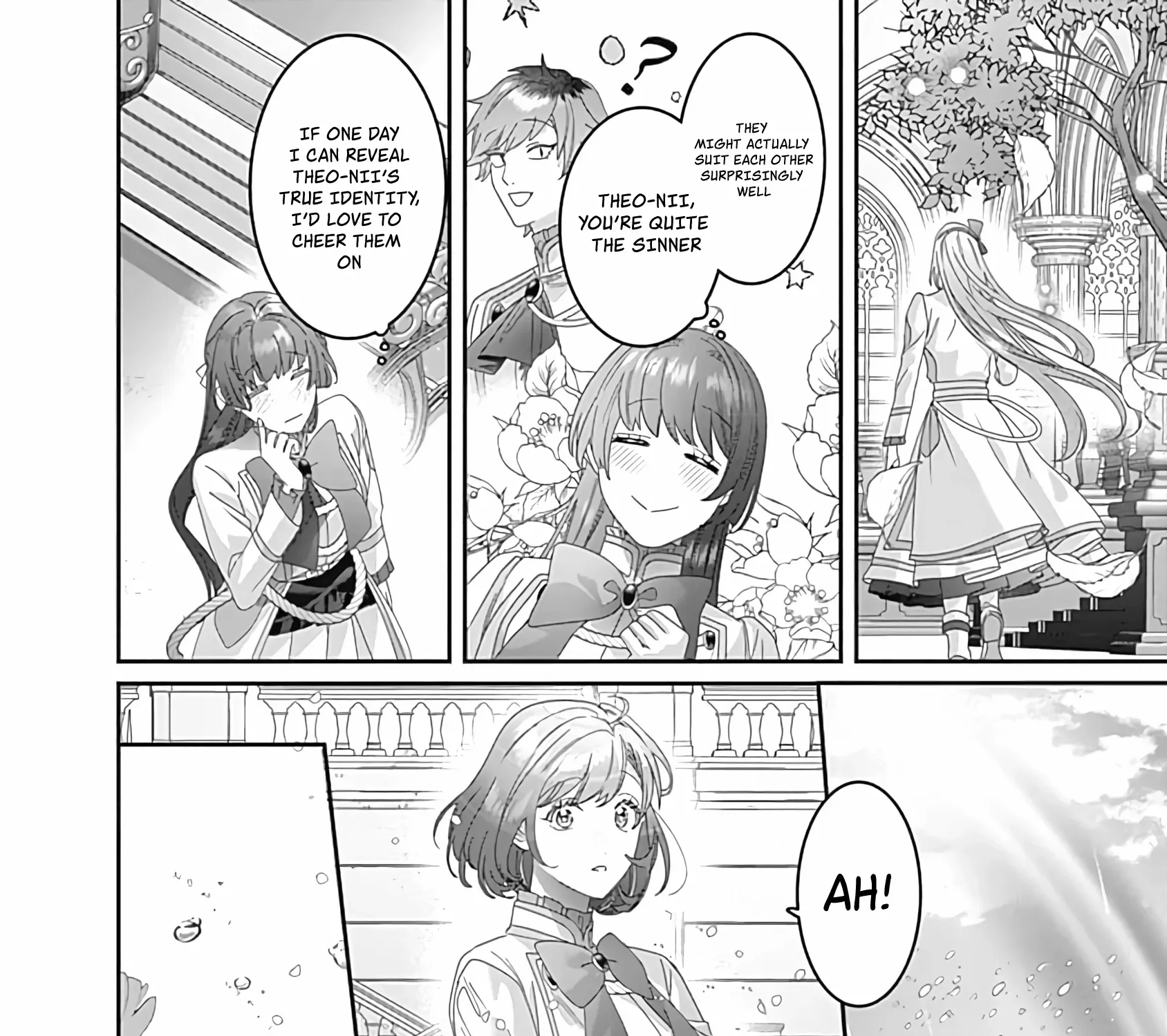 Mipurei no Otome Gēmu ni Tensei shita Heibon Reijō wa Seinaru Shishū no Ito o Sasu Bunssatsu-ban Chapter 8 page 51 - 