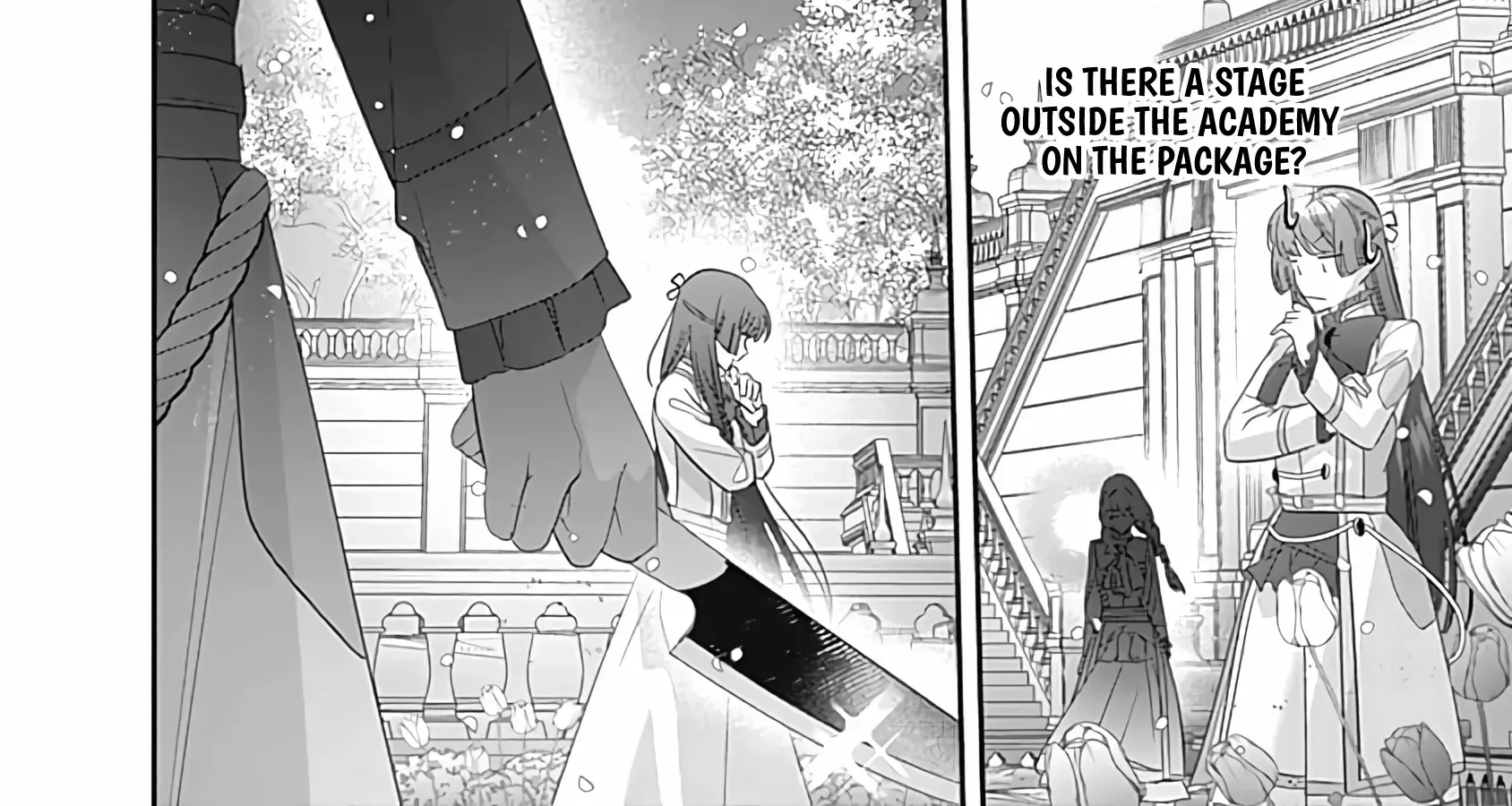 Mipurei no Otome Gēmu ni Tensei shita Heibon Reijō wa Seinaru Shishū no Ito o Sasu Bunssatsu-ban Chapter 8 page 60 - 