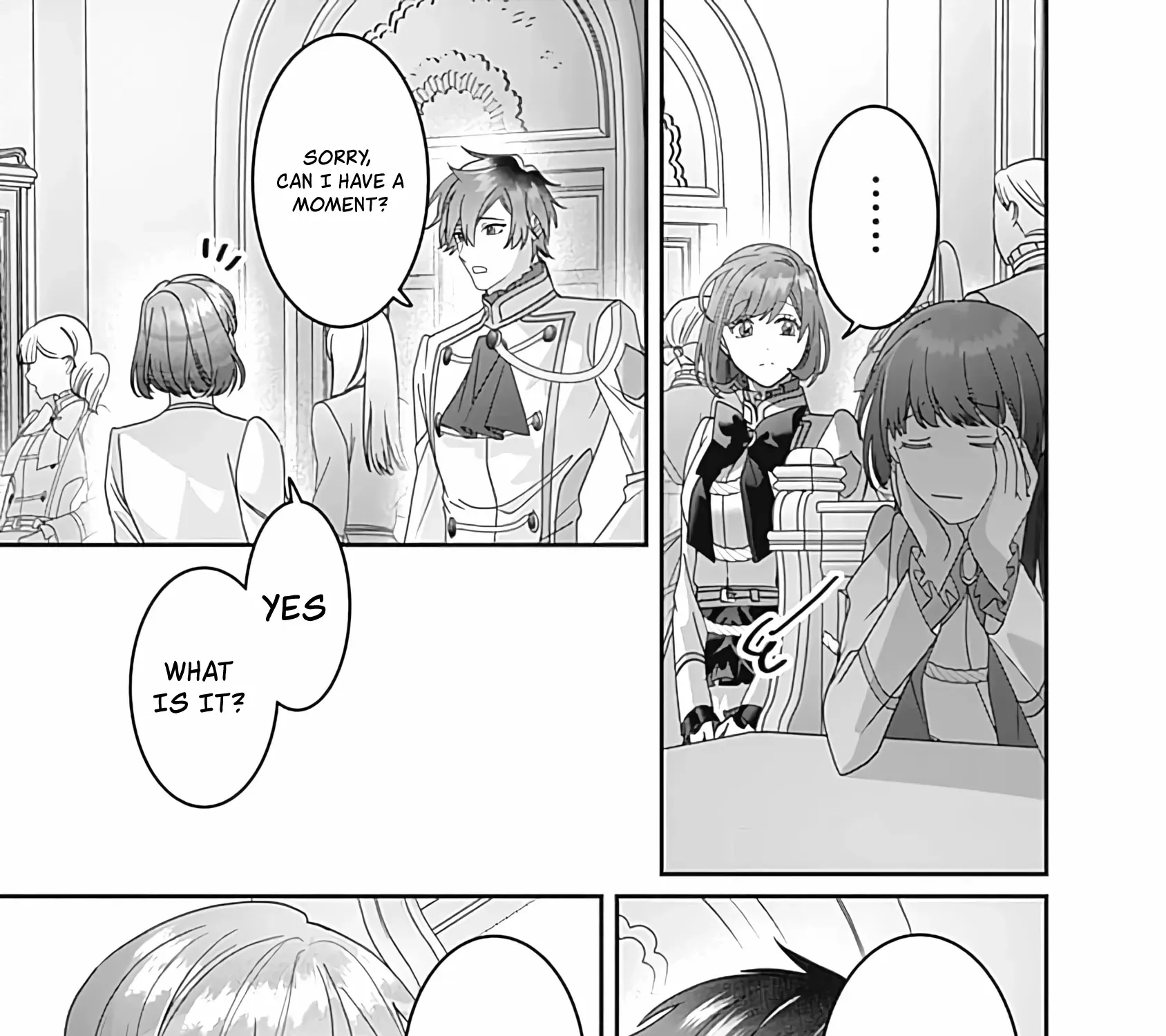 Mipurei no Otome Gēmu ni Tensei shita Heibon Reijō wa Seinaru Shishū no Ito o Sasu Bunssatsu-ban Chapter 8 page 9 - 
