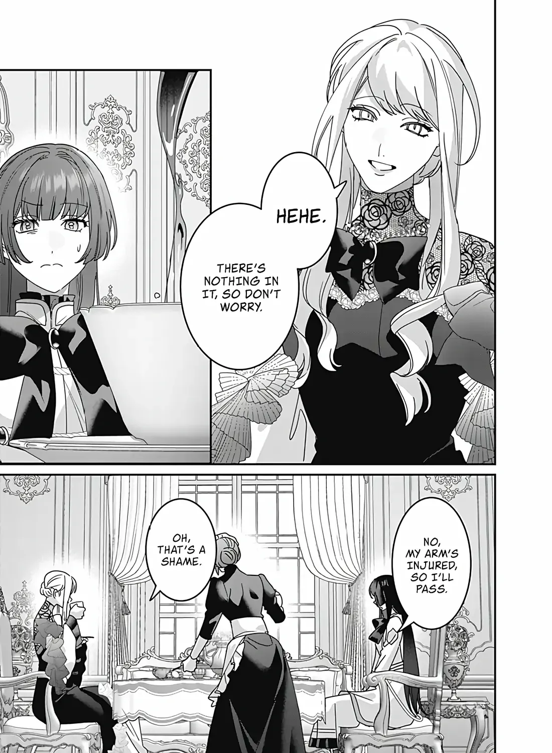 Mipurei no Otome Gēmu ni Tensei shita Heibon Reijō wa Seinaru Shishū no Ito o Sasu Bunssatsu-ban Chapter 9 page 24 - 