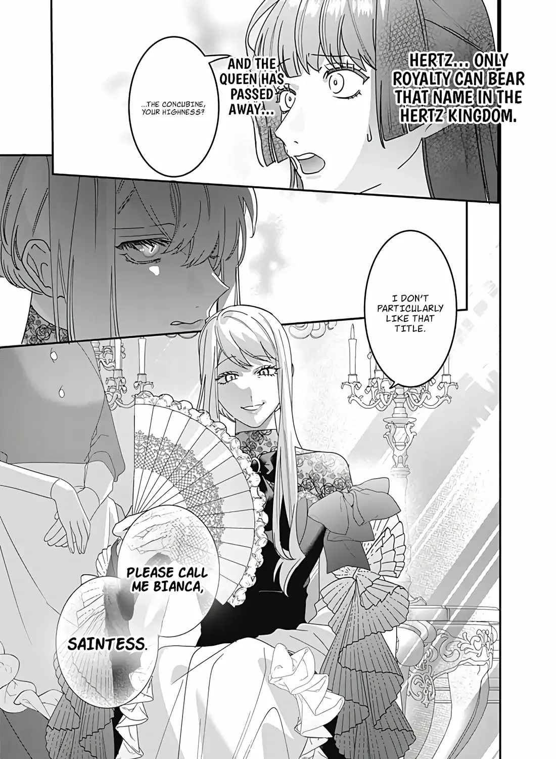 Mipurei no Otome Gēmu ni Tensei shita Heibon Reijō wa Seinaru Shishū no Ito o Sasu Bunssatsu-ban Chapter 9 page 28 - 