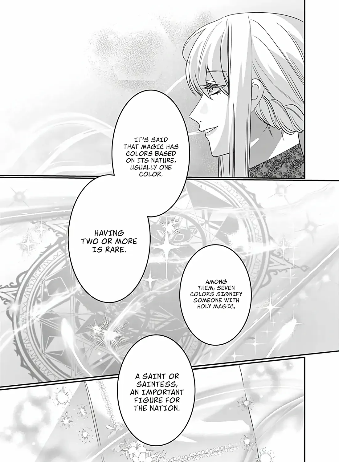 Mipurei no Otome Gēmu ni Tensei shita Heibon Reijō wa Seinaru Shishū no Ito o Sasu Bunssatsu-ban Chapter 9 page 36 - 