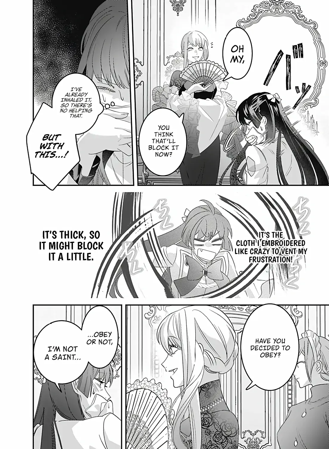 Mipurei no Otome Gēmu ni Tensei shita Heibon Reijō wa Seinaru Shishū no Ito o Sasu Bunssatsu-ban Chapter 9 page 50 - 