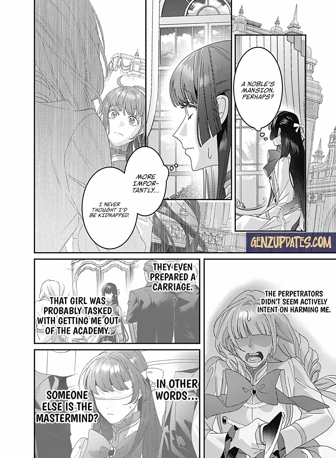 Mipurei no Otome Gēmu ni Tensei shita Heibon Reijō wa Seinaru Shishū no Ito o Sasu Bunssatsu-ban Chapter 9 page 10 - 