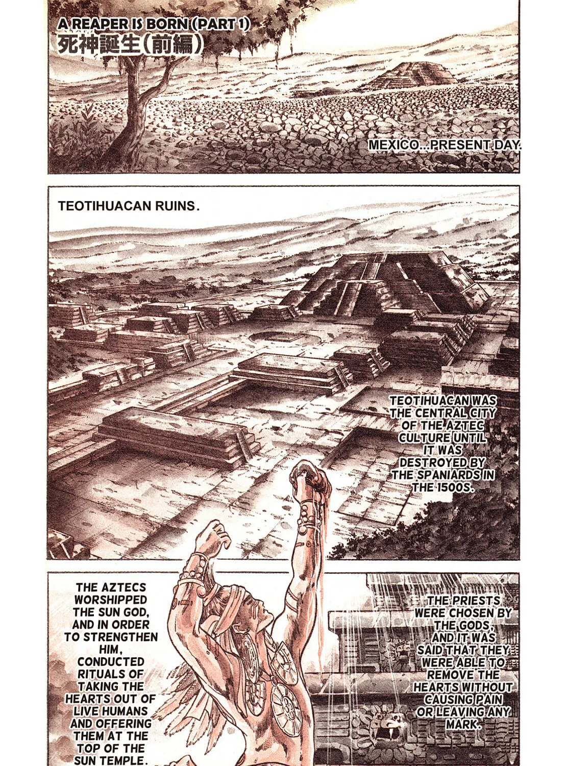 Miquiztli: Reaper of the Sun Chapter 1 page 1 - 