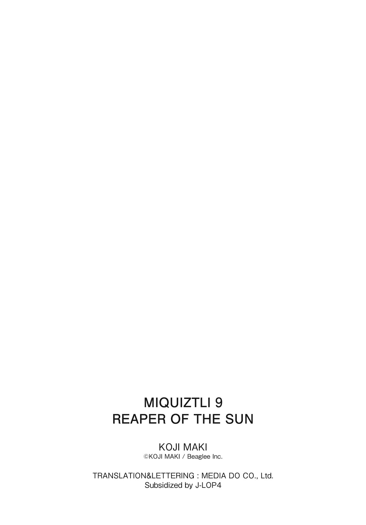 Miquiztli: Reaper of the Sun Chapter 74 page 32 - 