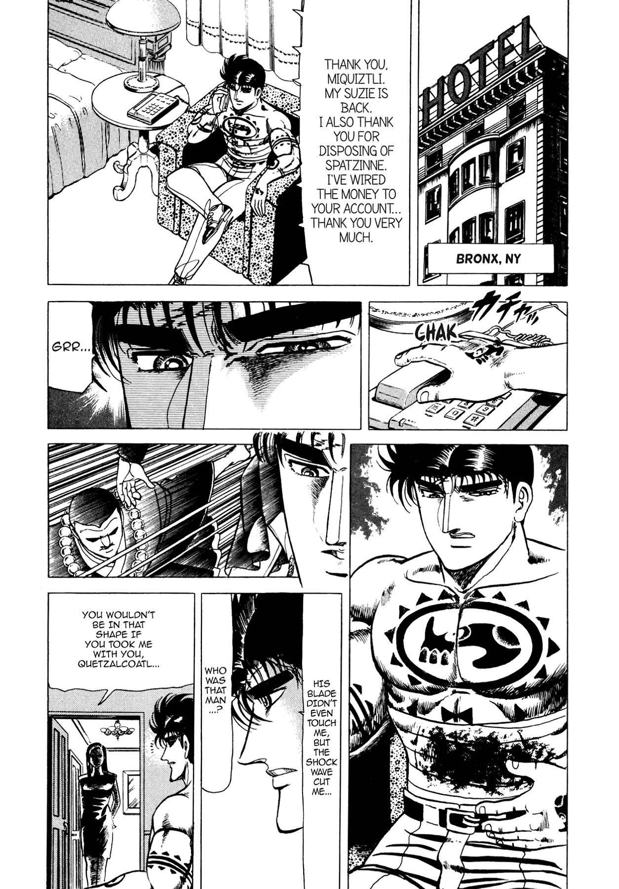 Miquiztli - Taiyou no Shinigami Chapter 105 page 11 - 