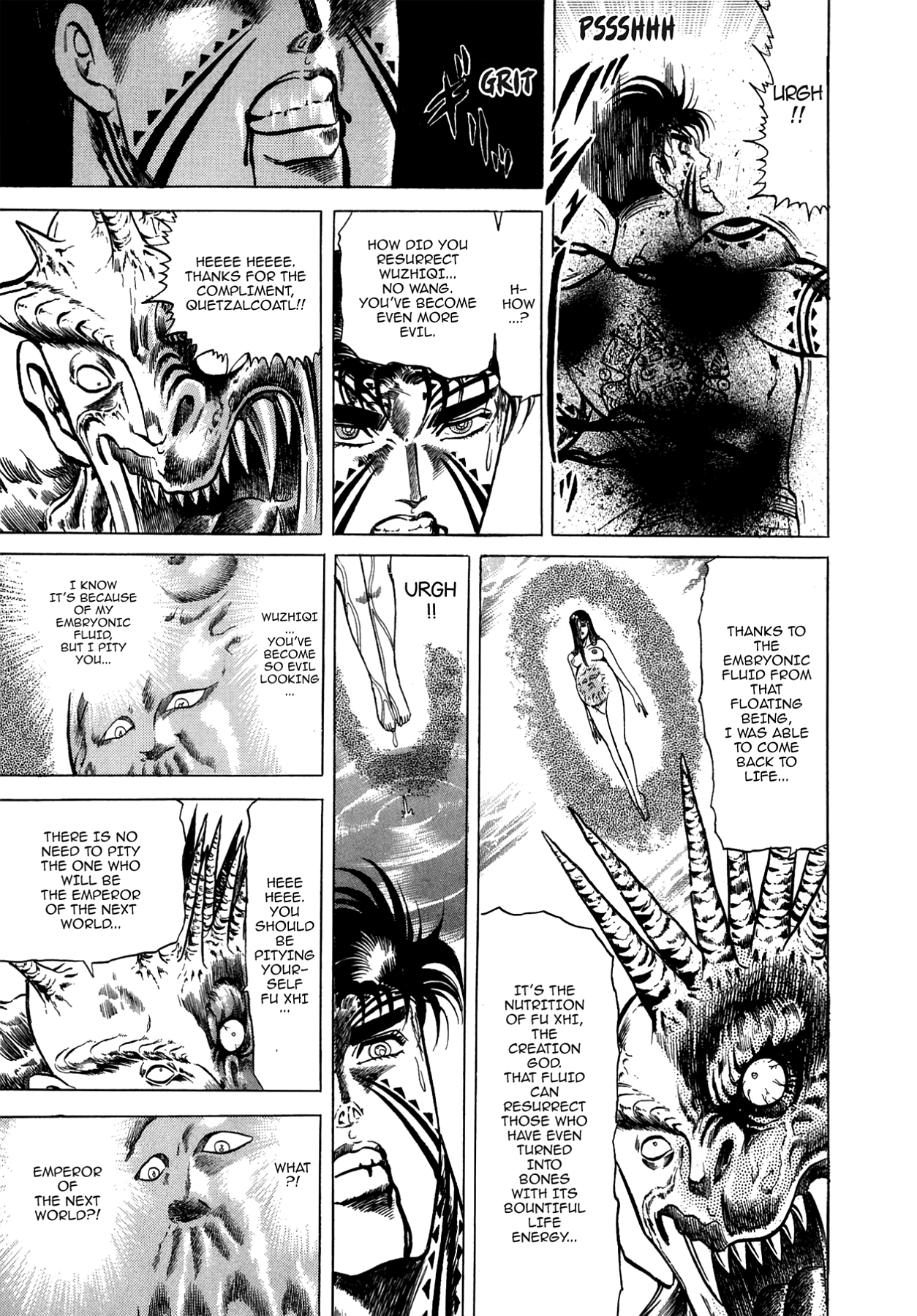 Miquiztli - Taiyou no Shinigami Chapter 18 page 11 - 