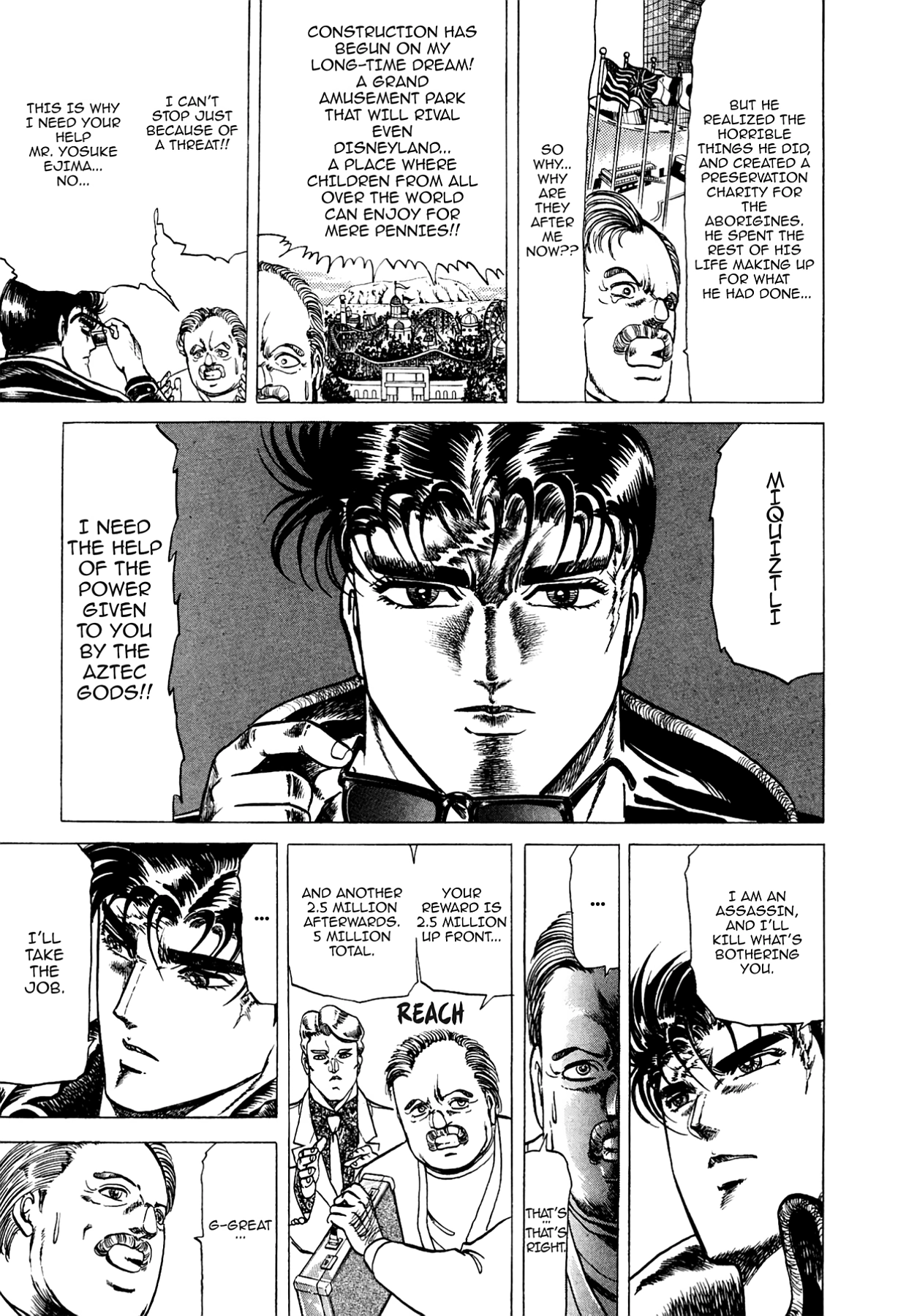 Miquiztli - Taiyou no Shinigami Chapter 3 page 11 - 