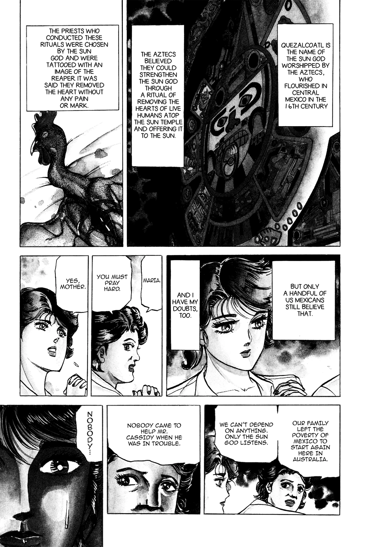 Miquiztli - Taiyou no Shinigami Chapter 3 page 3 - 