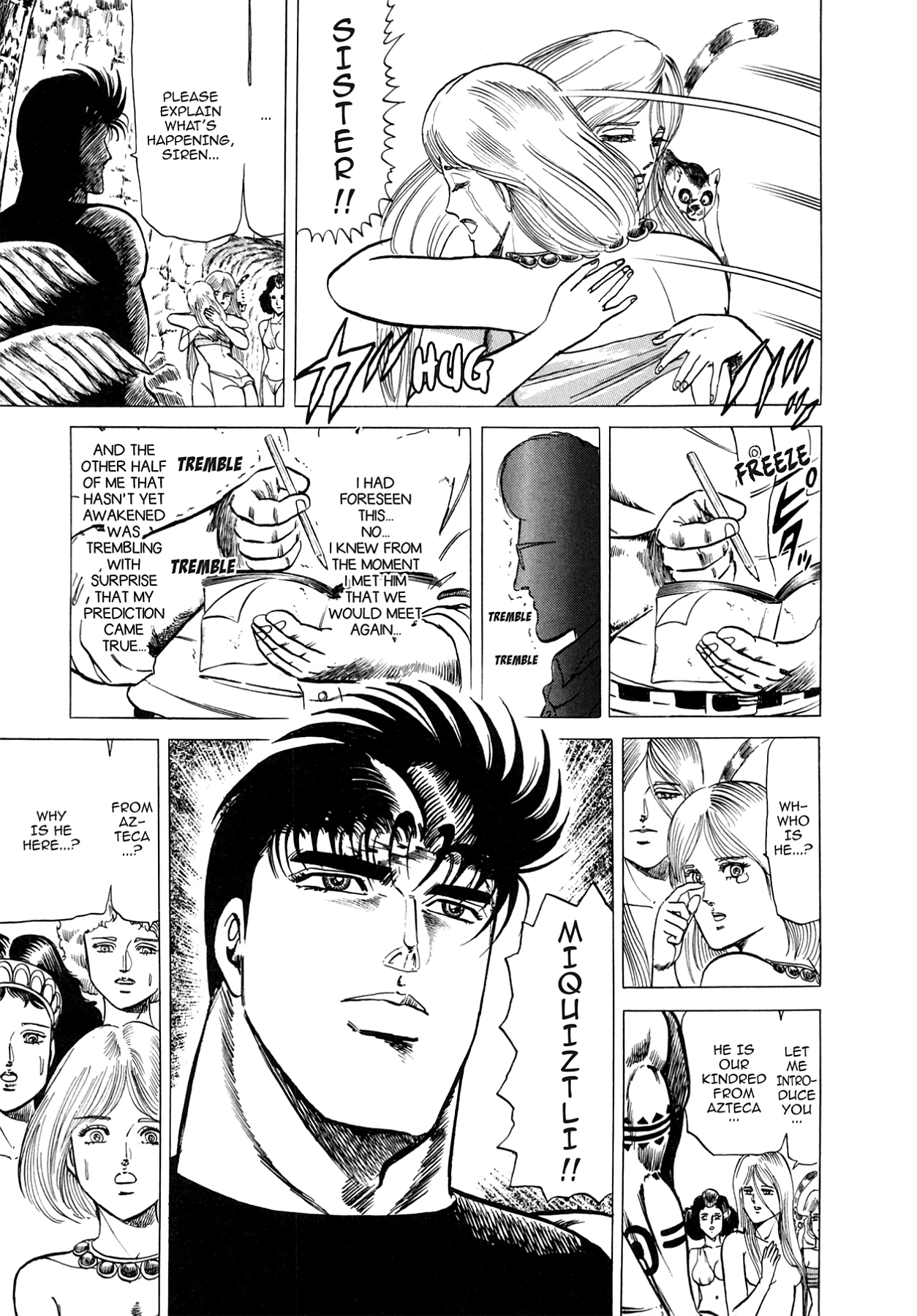 Miquiztli - Taiyou no Shinigami Chapter 32 page 5 - 