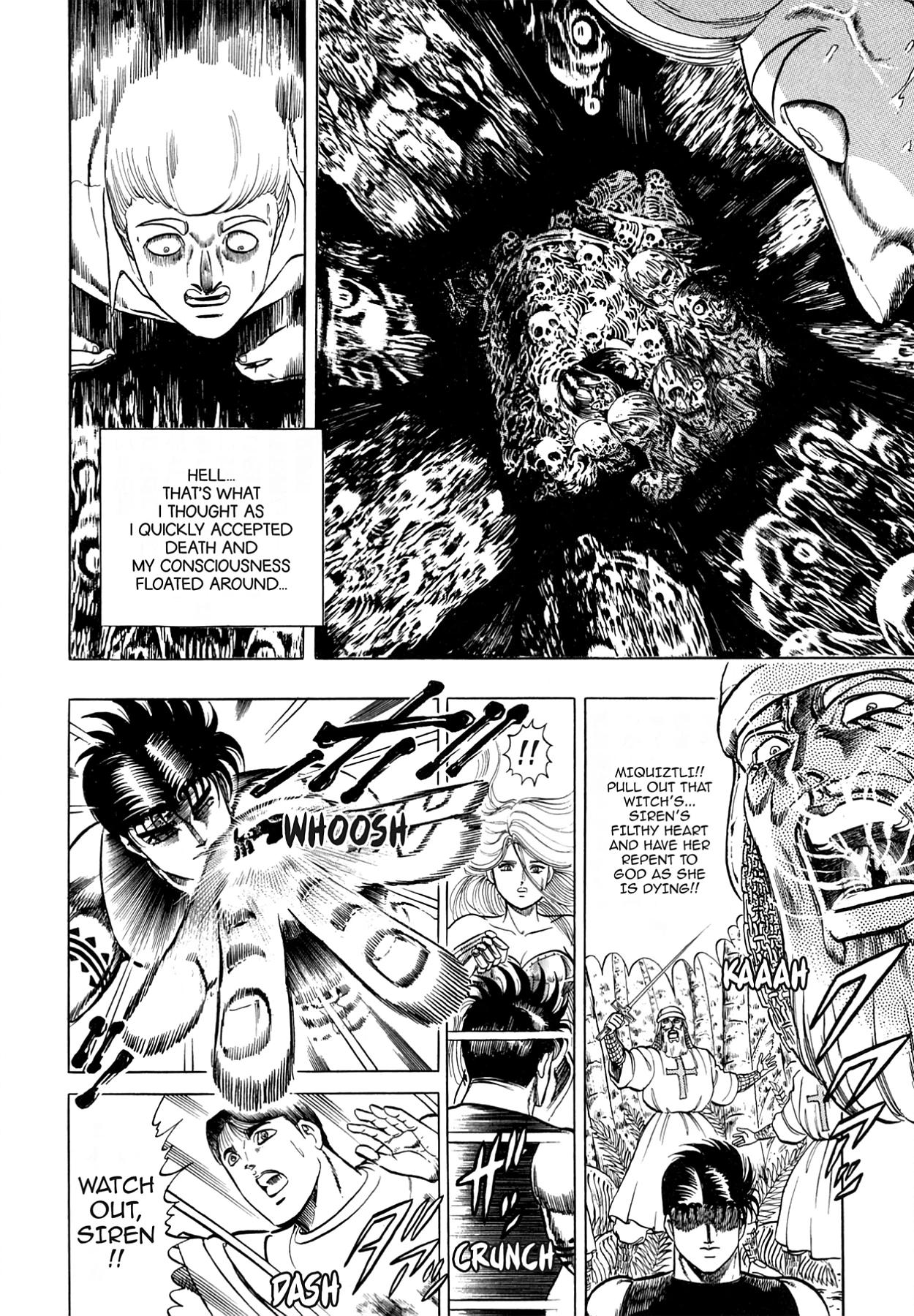 Miquiztli - Taiyou no Shinigami Chapter 34 page 4 - 