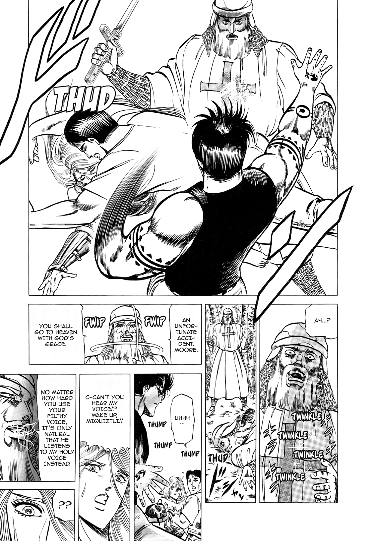 Miquiztli - Taiyou no Shinigami Chapter 34 page 5 - 