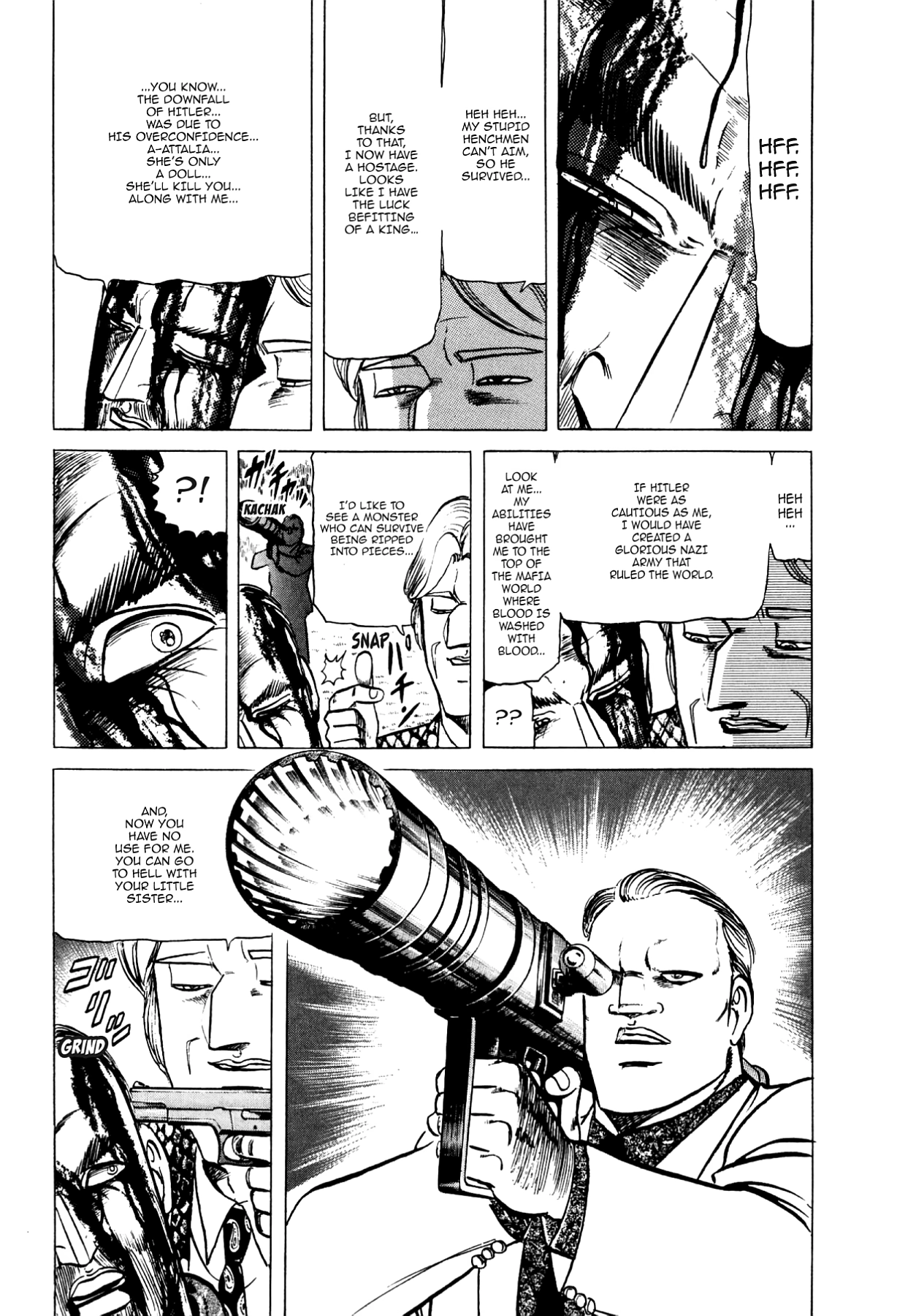 Miquiztli - Taiyou no Shinigami Chapter 77 page 13 - 