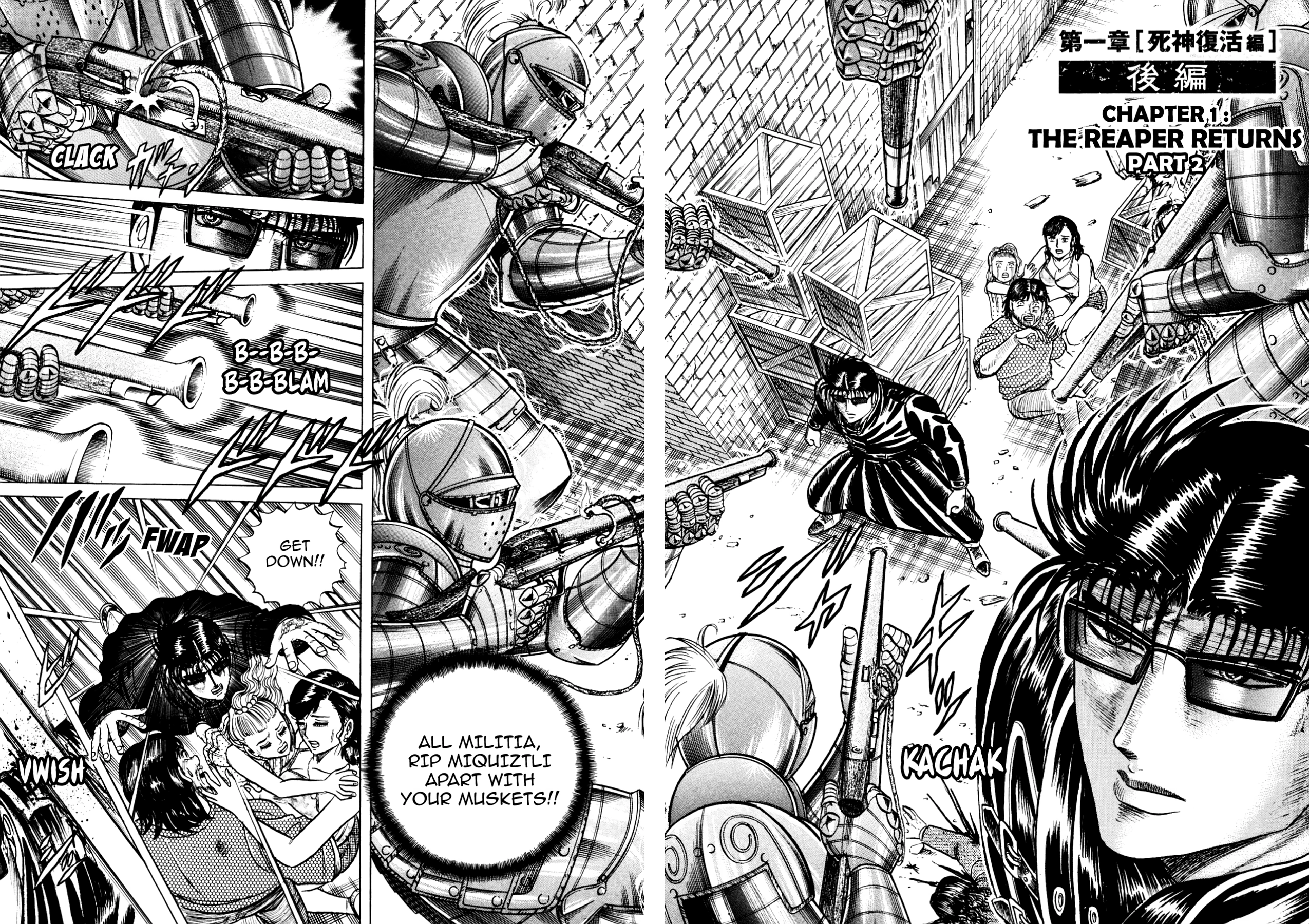 Miquizztli II - Taiyou no Shinigami Chapter 1 page 59 - 