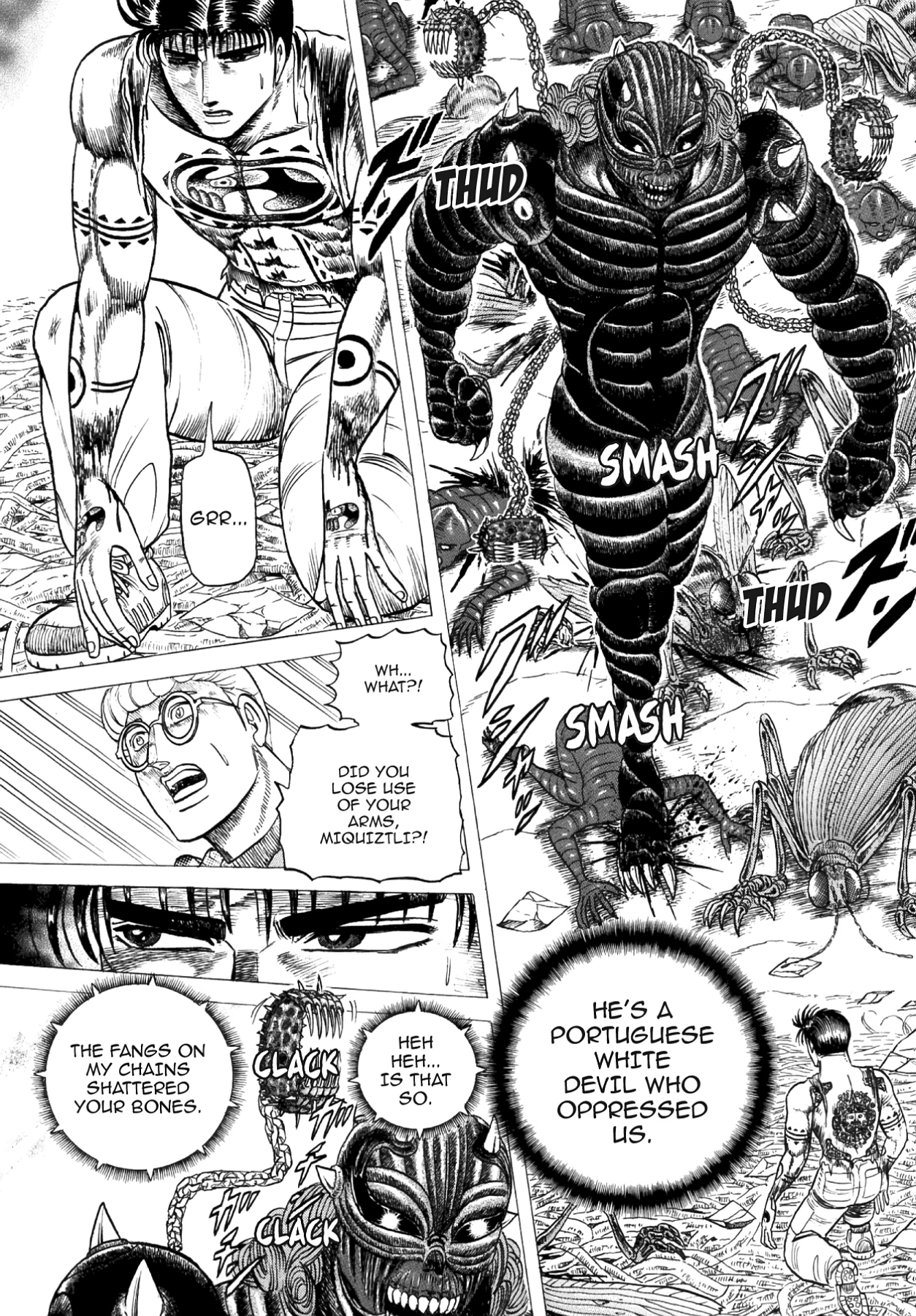 Miquizztli II - Taiyou no Shinigami Chapter 4 page 123 - 