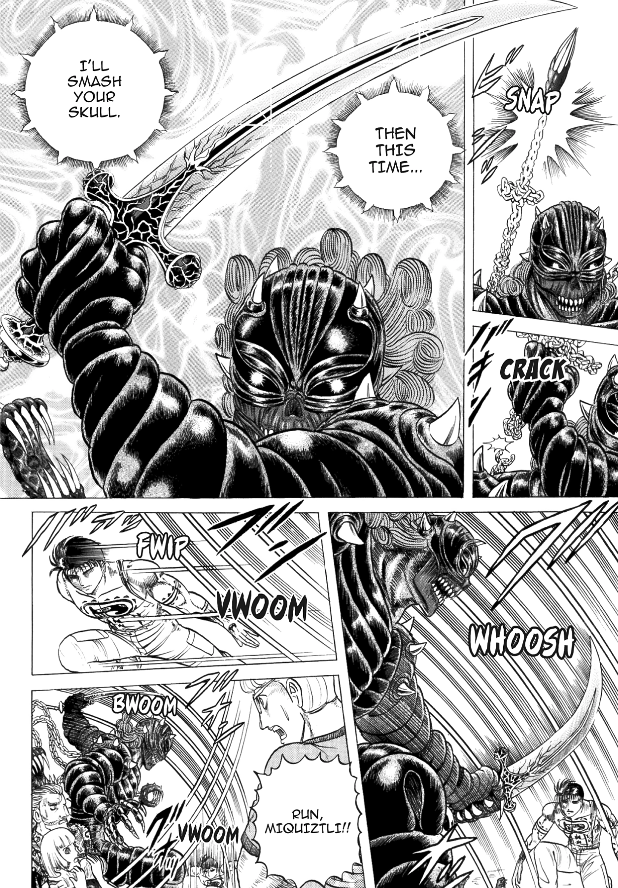 Miquizztli II - Taiyou no Shinigami Chapter 4 page 124 - 