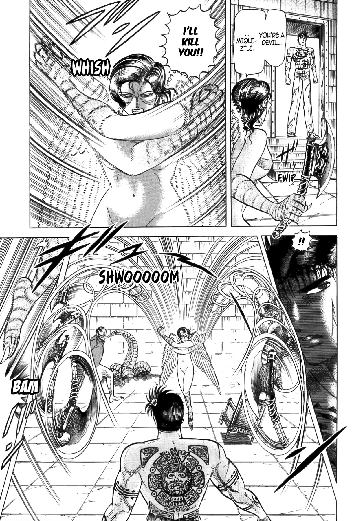 Miquizztli II - Taiyou no Shinigami Chapter 5 page 105 - 