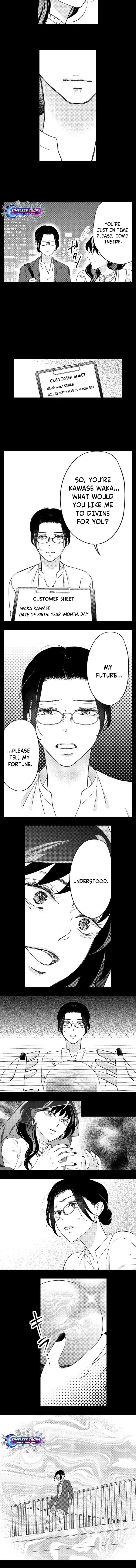 Mirai wa Watashi no Iu Touri ~Fukushuu no Uranaishi~ Chapter 1 page 4 - 