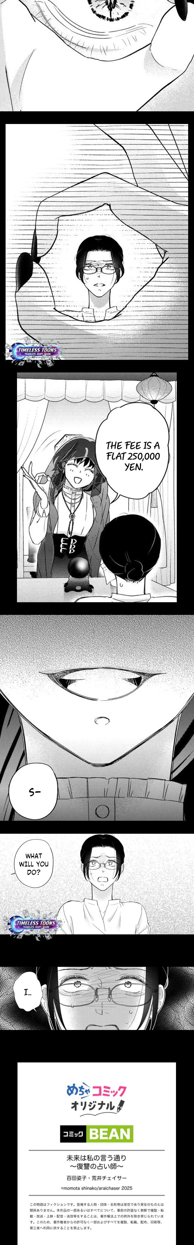 Mirai wa Watashi no Iu Touri ~Fukushuu no Uranaishi~ Chapter 2 page 10 - 