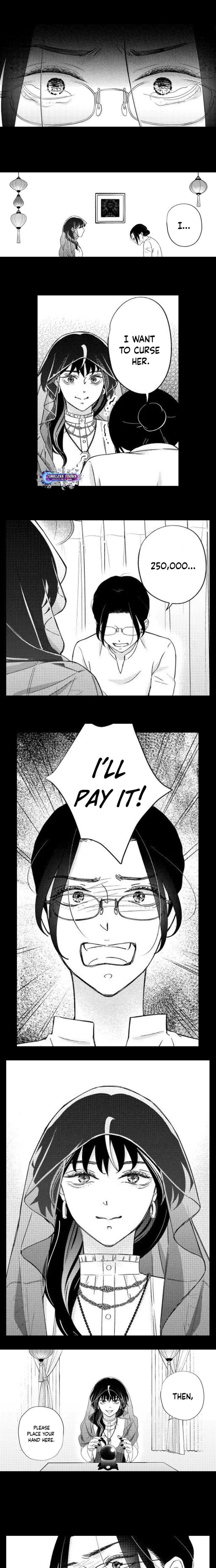 Mirai wa Watashi no Iu Touri ~Fukushuu no Uranaishi~ Chapter 3 page 8 - 