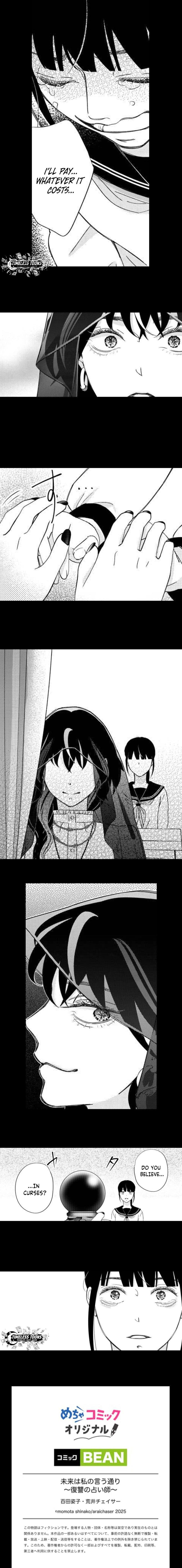Mirai wa Watashi no Iu Touri ~Fukushuu no Uranaishi~ Chapter 7 page 5 - 