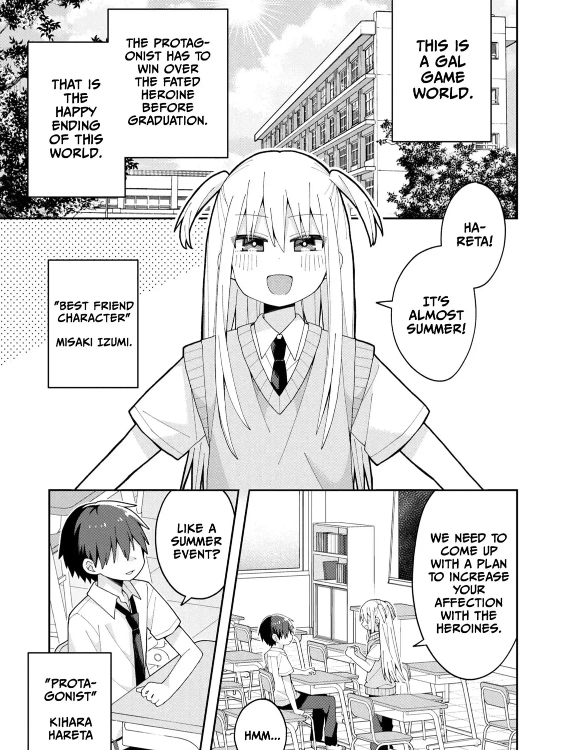 Misaki-kun wa Kouryaku-chara Janai Chapter 1.3 page 1 - 