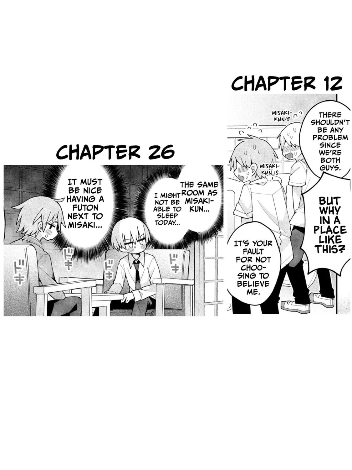 Misaki-kun wa Kouryaku-chara Janai Chapter 26 page 35 - 