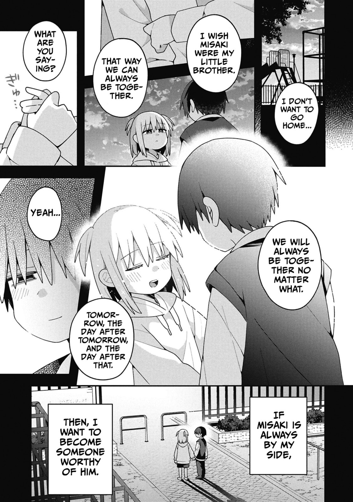 Misaki-kun wa Kouryaku-chara Janai Chapter 38 page 11 - 