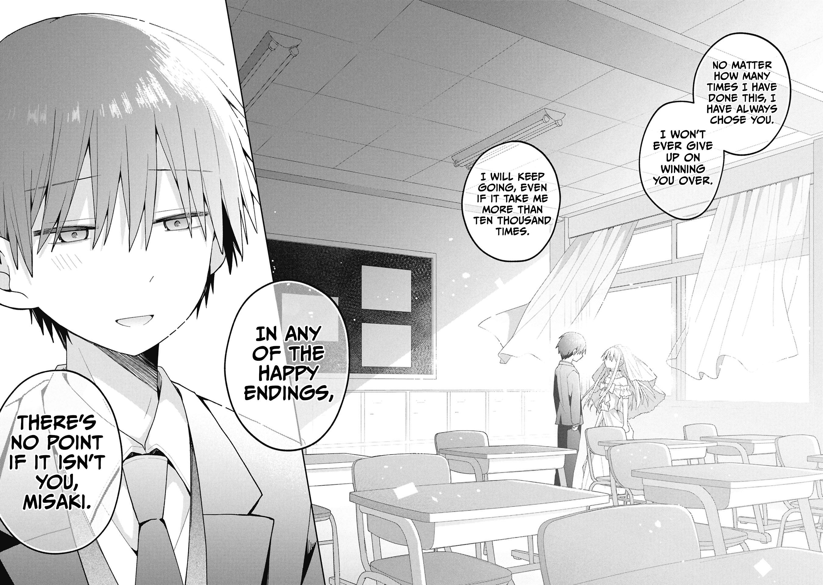 Misaki-kun wa Kouryaku-chara Janai Chapter 40 page 4 - 
