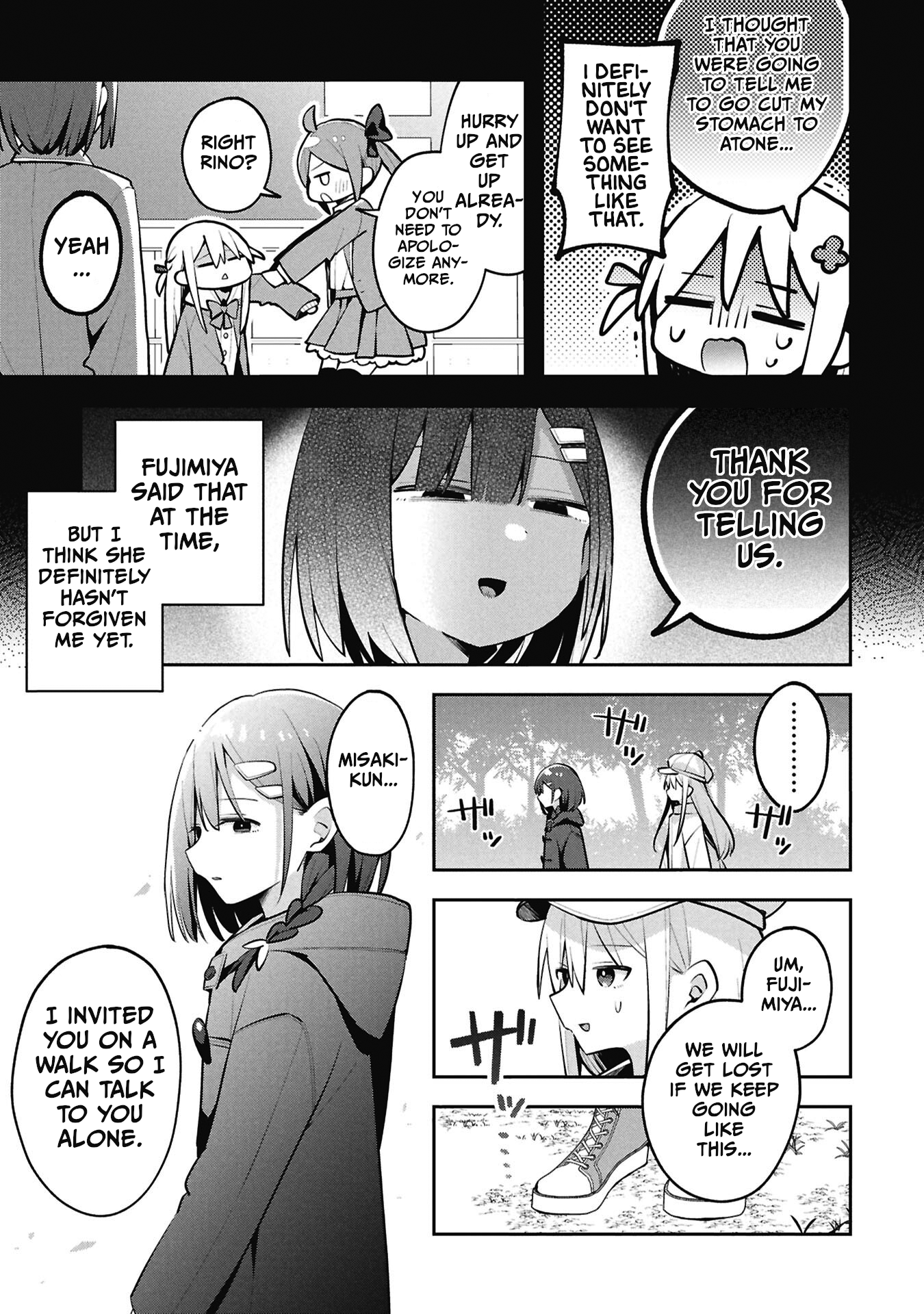 Misaki-kun wa Kouryaku-chara Janai Chapter 45 page 13 - 