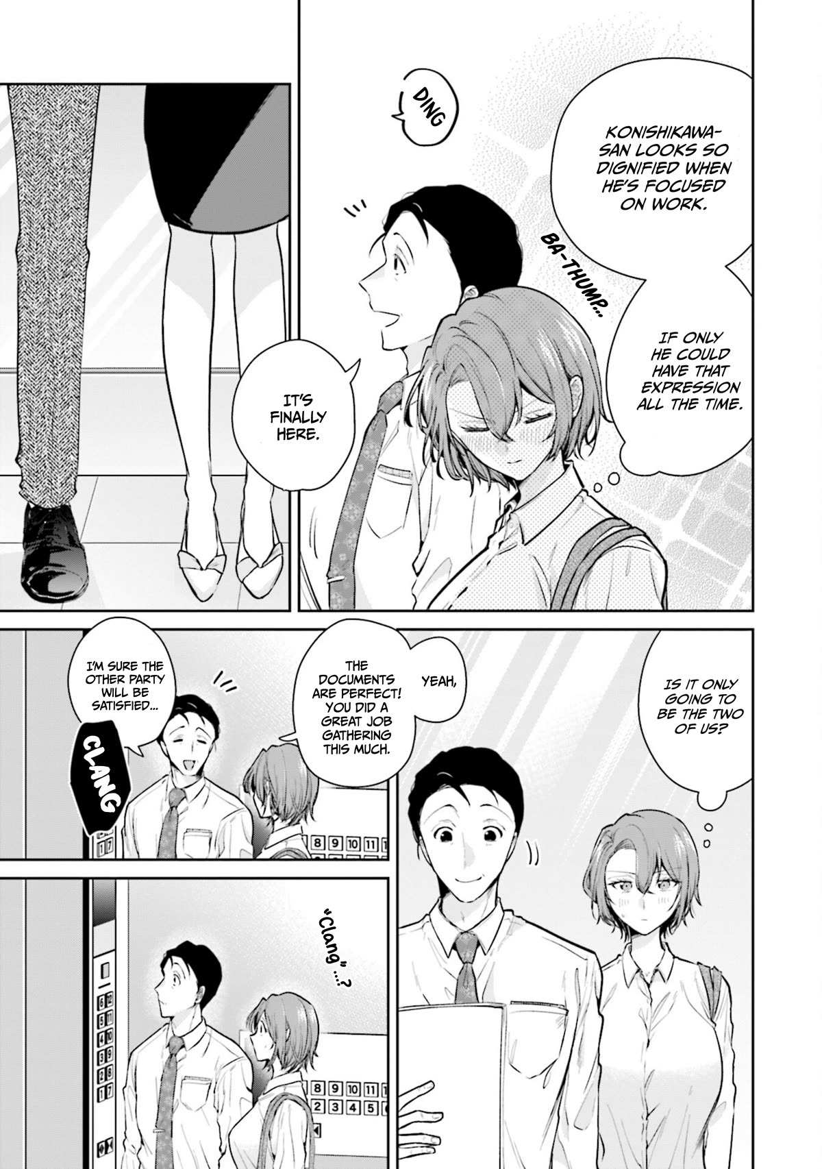 Misato-San Is A Bit Cold Towards Her Boss Who Pampers Chapter 13 page 9 - 