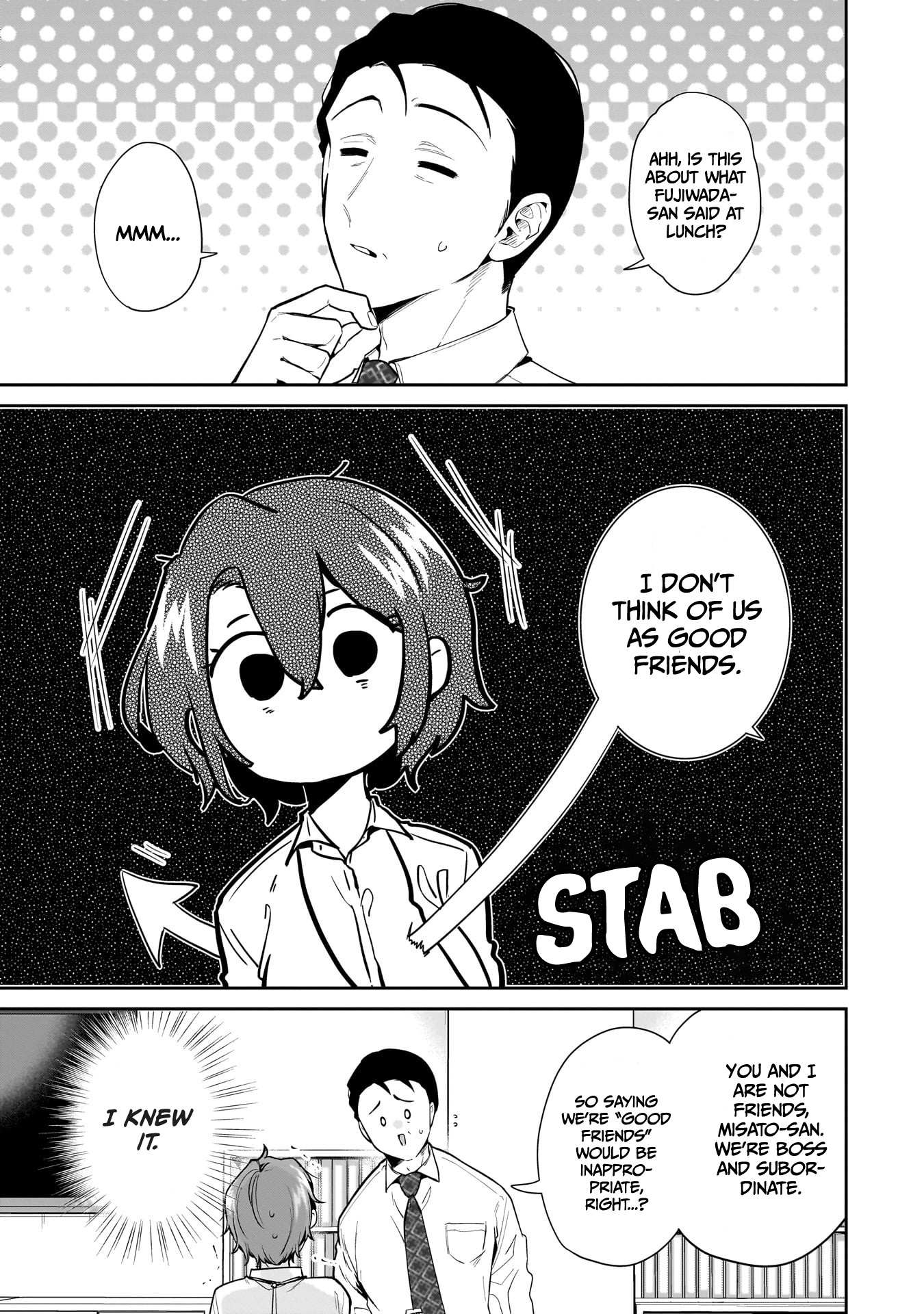 Misato-San Is A Bit Cold Towards Her Boss Who Pampers Chapter 14 page 15 - 