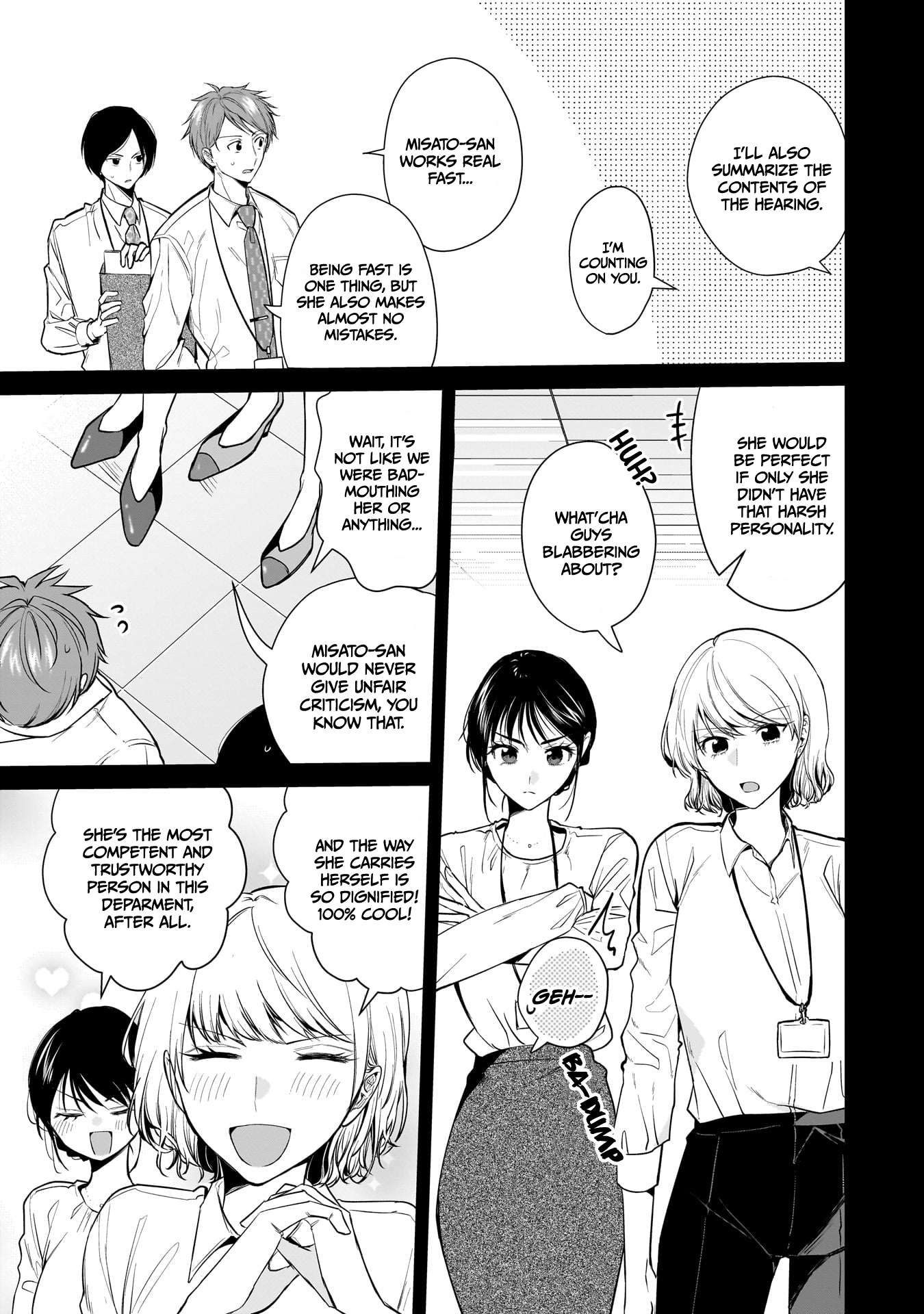 Misato-San Is A Bit Cold Towards Her Boss Who Pampers Chapter 14 page 3 - 