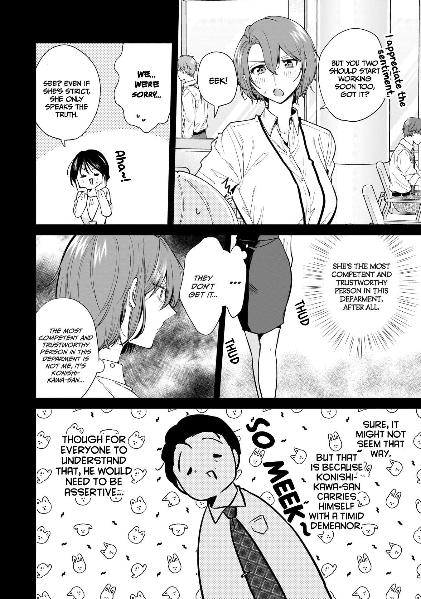 Misato-San Is A Bit Cold Towards Her Boss Who Pampers Chapter 14 page 4 - 