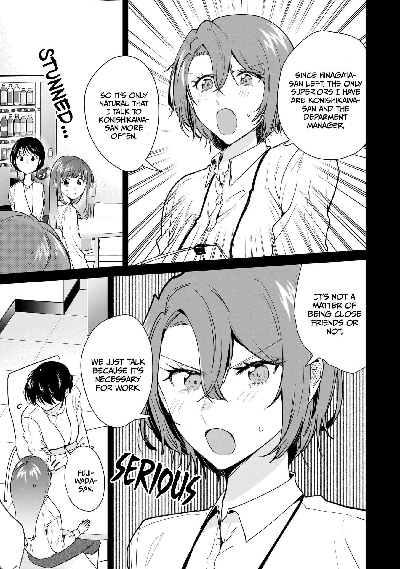 Misato-San Is A Bit Cold Towards Her Boss Who Pampers Chapter 14 page 7 - 