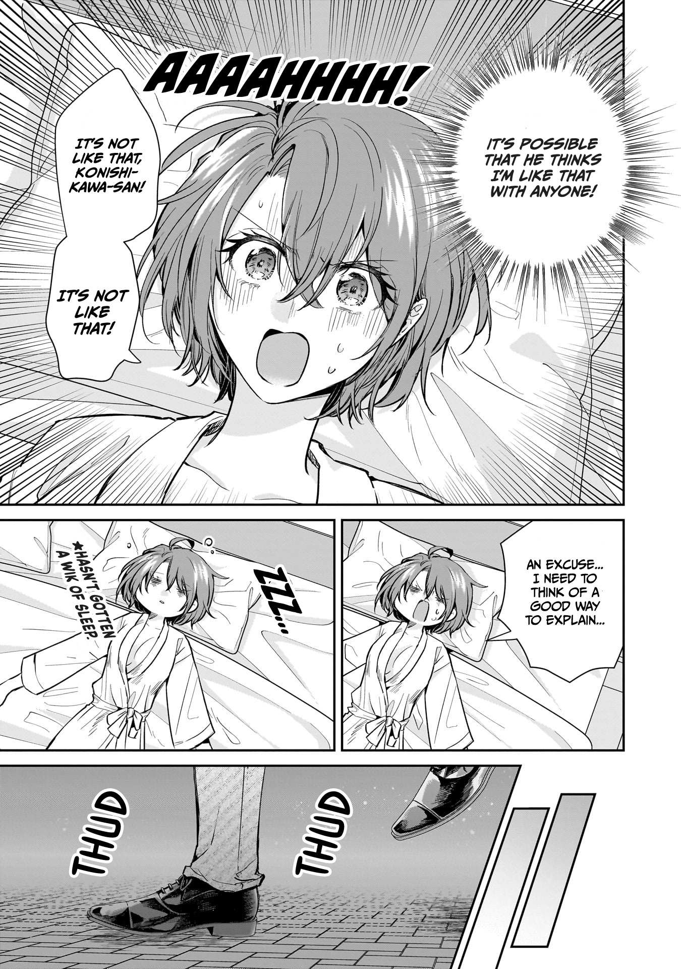 Misato-San Is A Bit Cold Towards Her Boss Who Pampers Chapter 17 page 20 - 