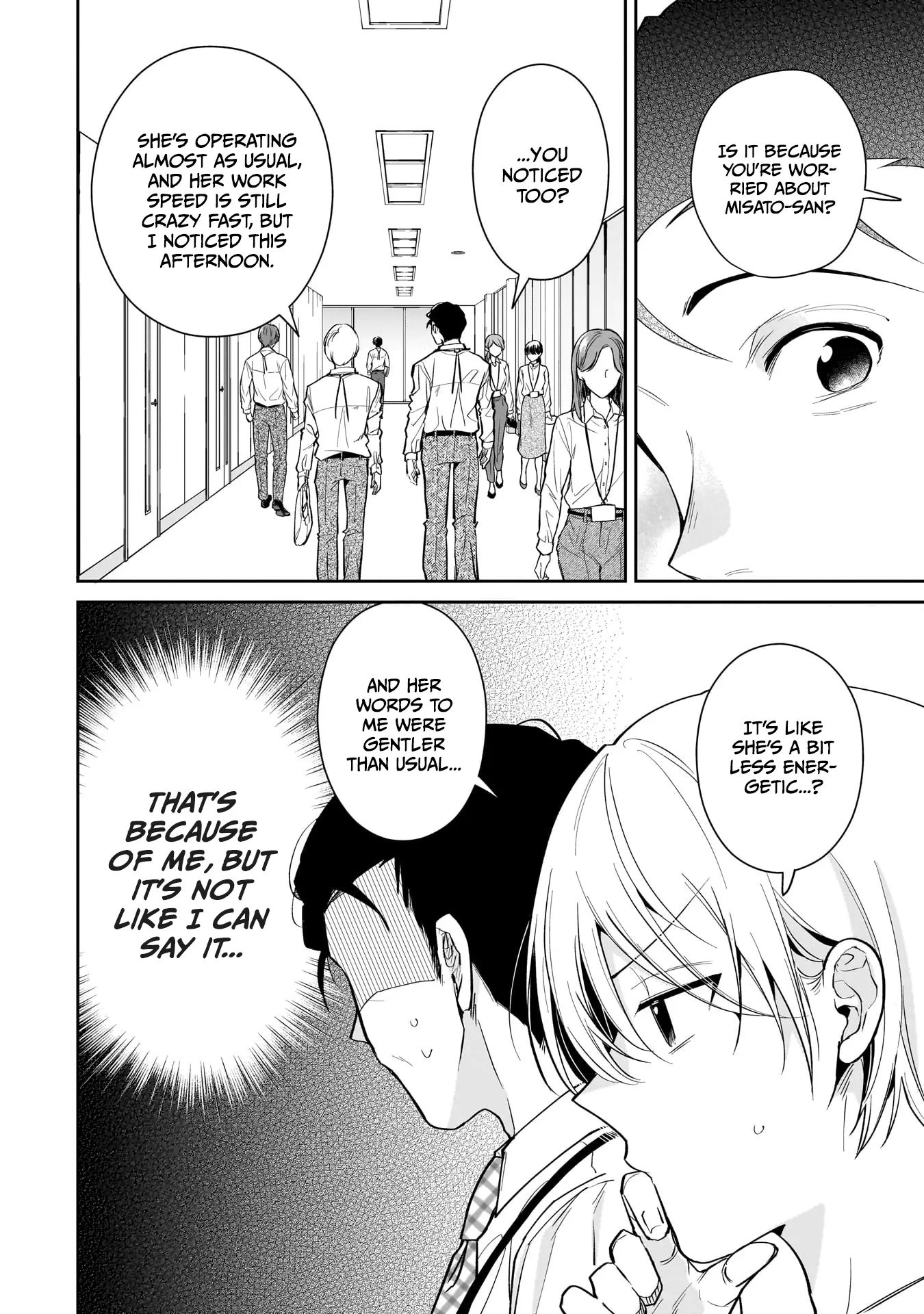 Misato-San Is A Bit Cold Towards Her Boss Who Pampers Chapter 18 page 13 - 