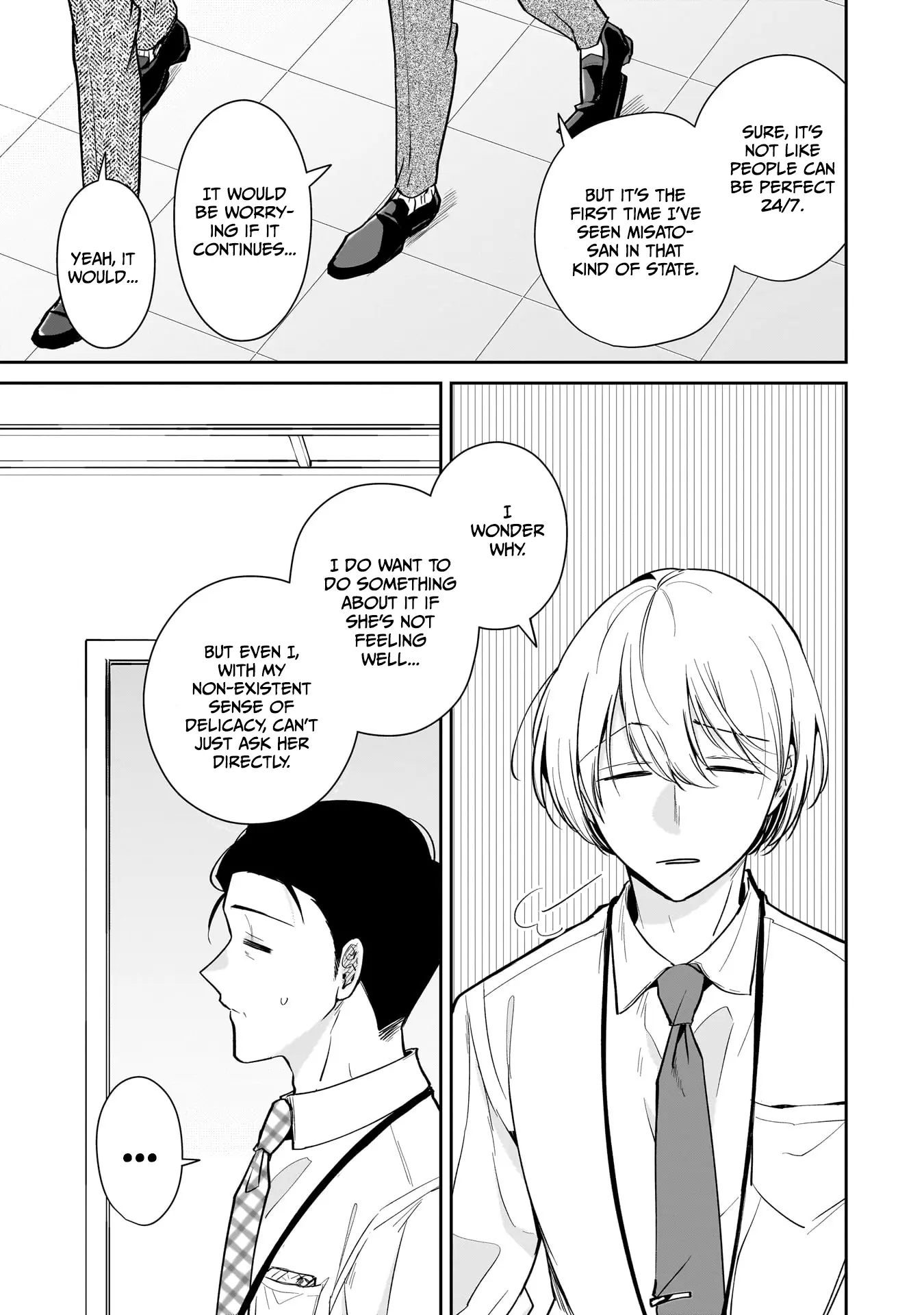 Misato-San Is A Bit Cold Towards Her Boss Who Pampers Chapter 18 page 14 - 