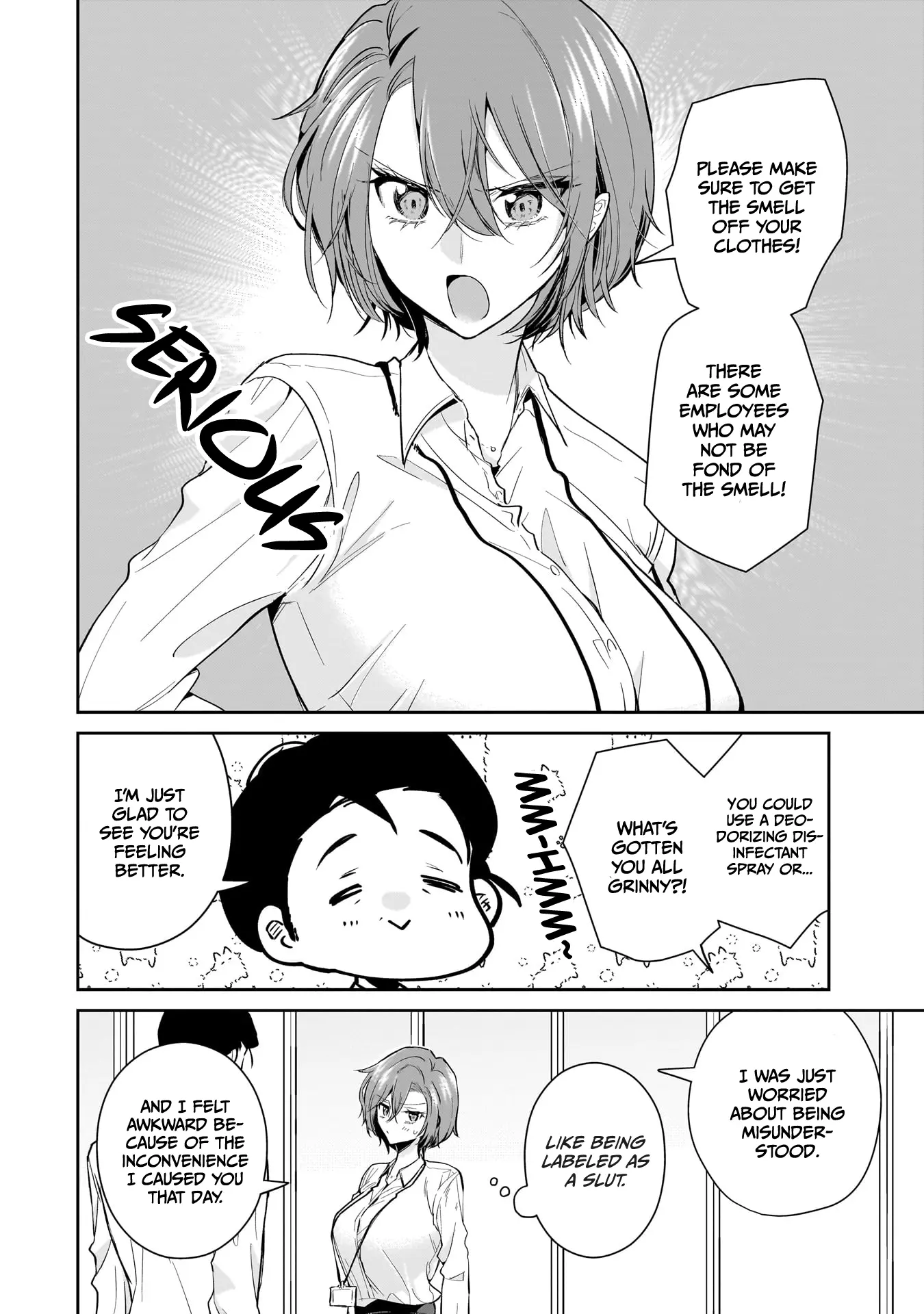 Misato-San Is A Bit Cold Towards Her Boss Who Pampers Chapter 18 page 19 - 
