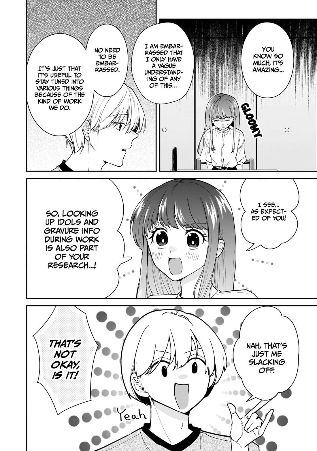 Misato-San Is A Bit Cold Towards Her Boss Who Pampers Chapter 19 page 12 - 