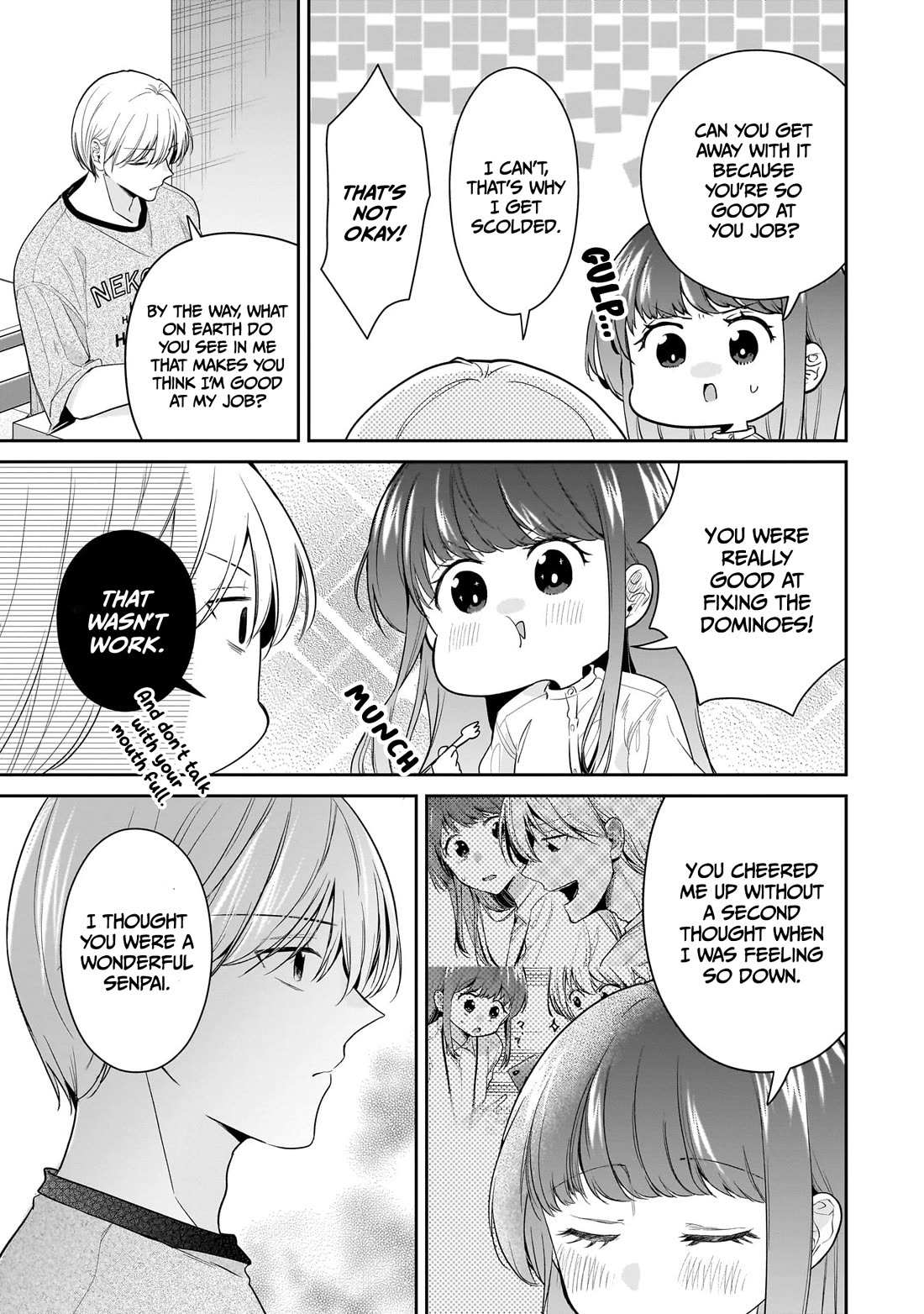 Misato-San Is A Bit Cold Towards Her Boss Who Pampers Chapter 19 page 13 - 