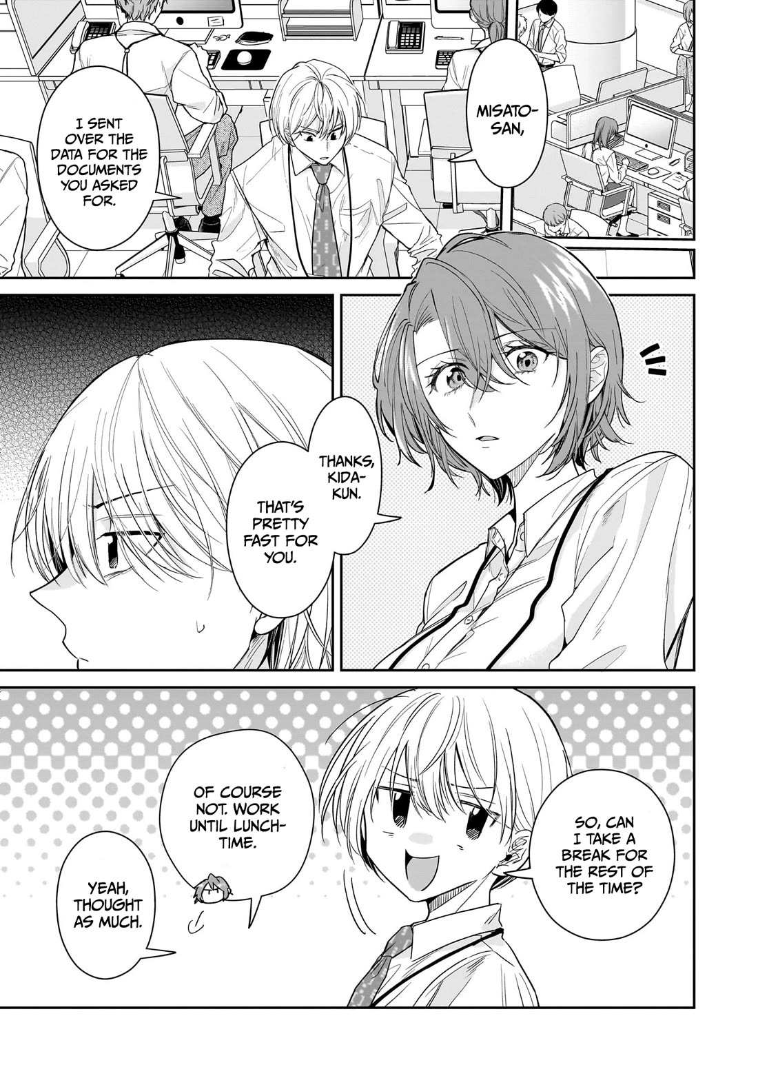 Misato-San Is A Bit Cold Towards Her Boss Who Pampers Chapter 19 page 17 - 