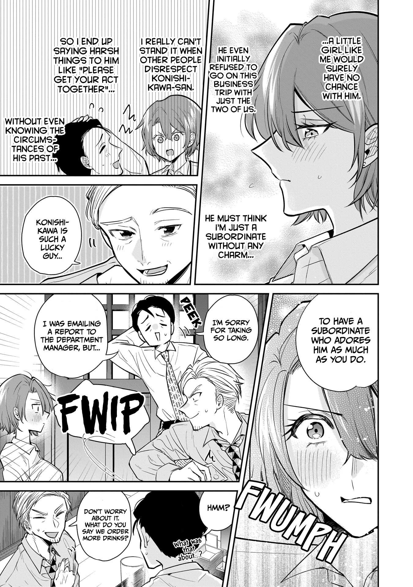 Misato-San Is A Bit Cold Towards Her Boss Who Pampers Chapter 2 page 14 - 