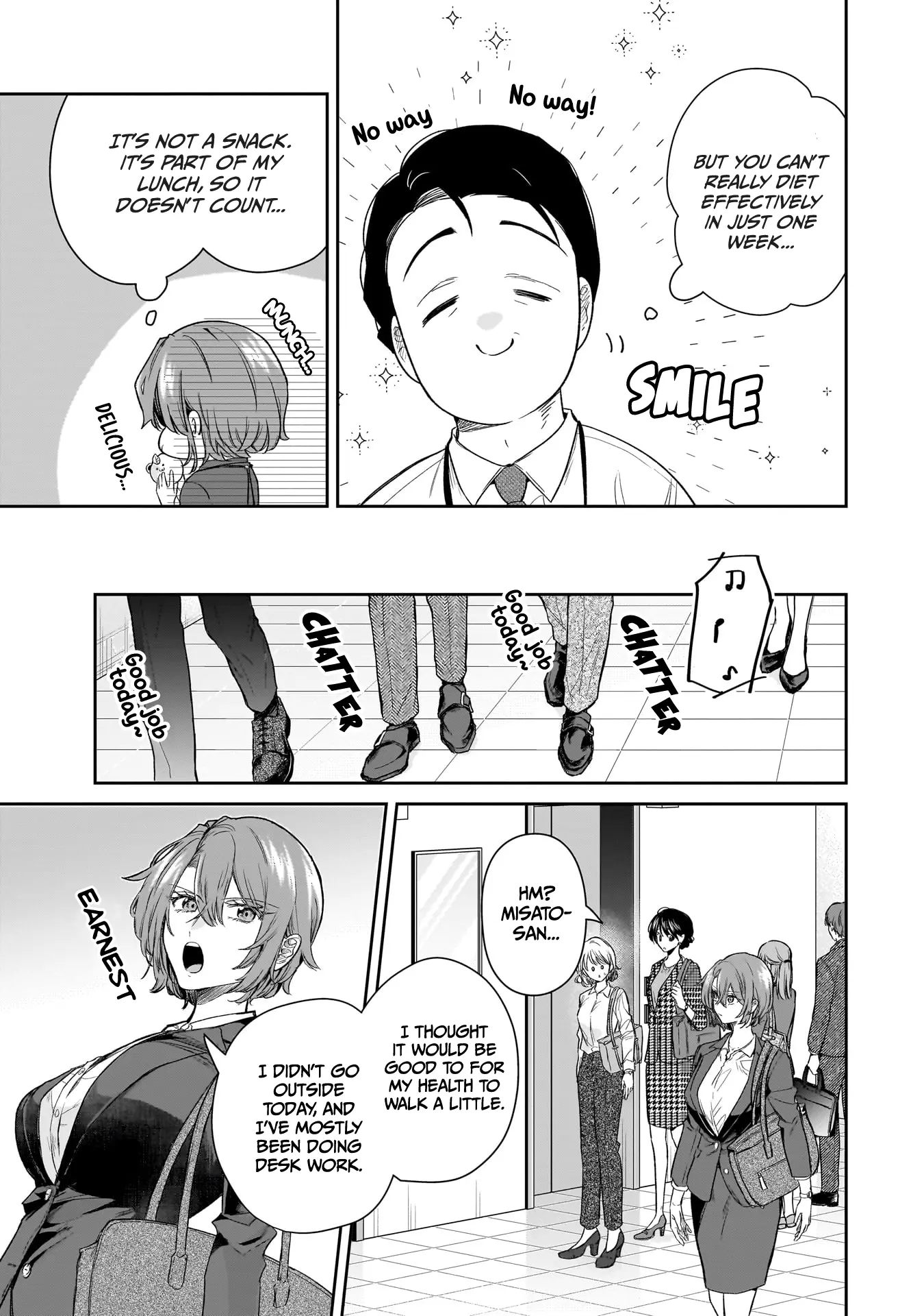 Misato-San Is A Bit Cold Towards Her Boss Who Pampers Chapter 20 page 8 - 