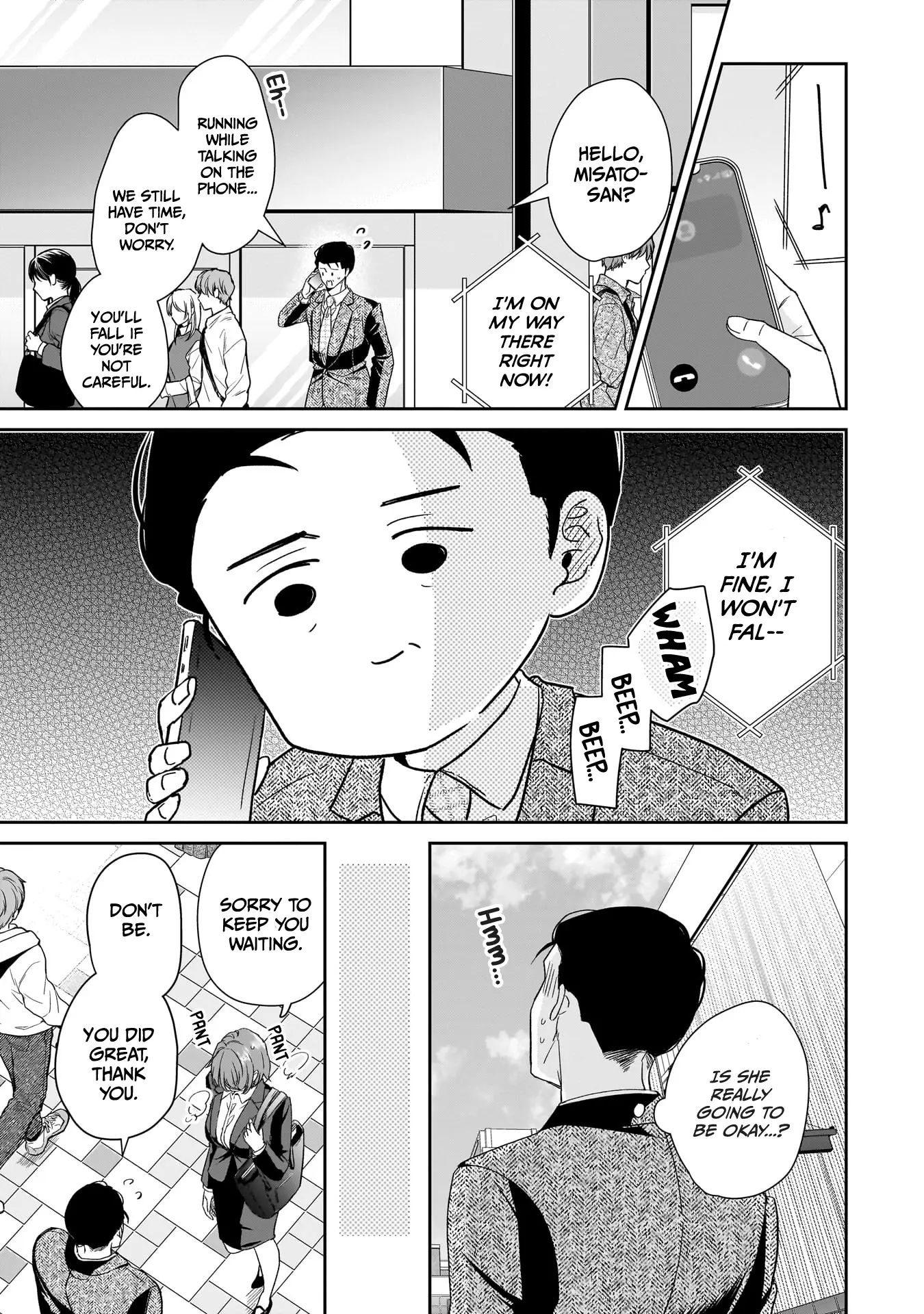 Misato-San Is A Bit Cold Towards Her Boss Who Pampers Chapter 21 page 16 - 