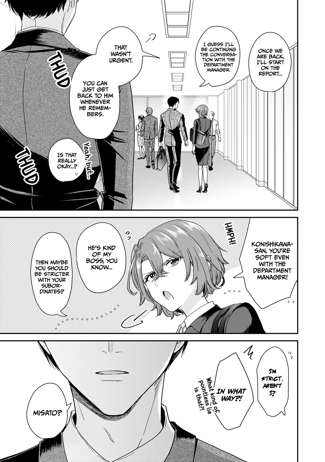 Misato-San Is A Bit Cold Towards Her Boss Who Pampers Chapter 21 page 20 - 