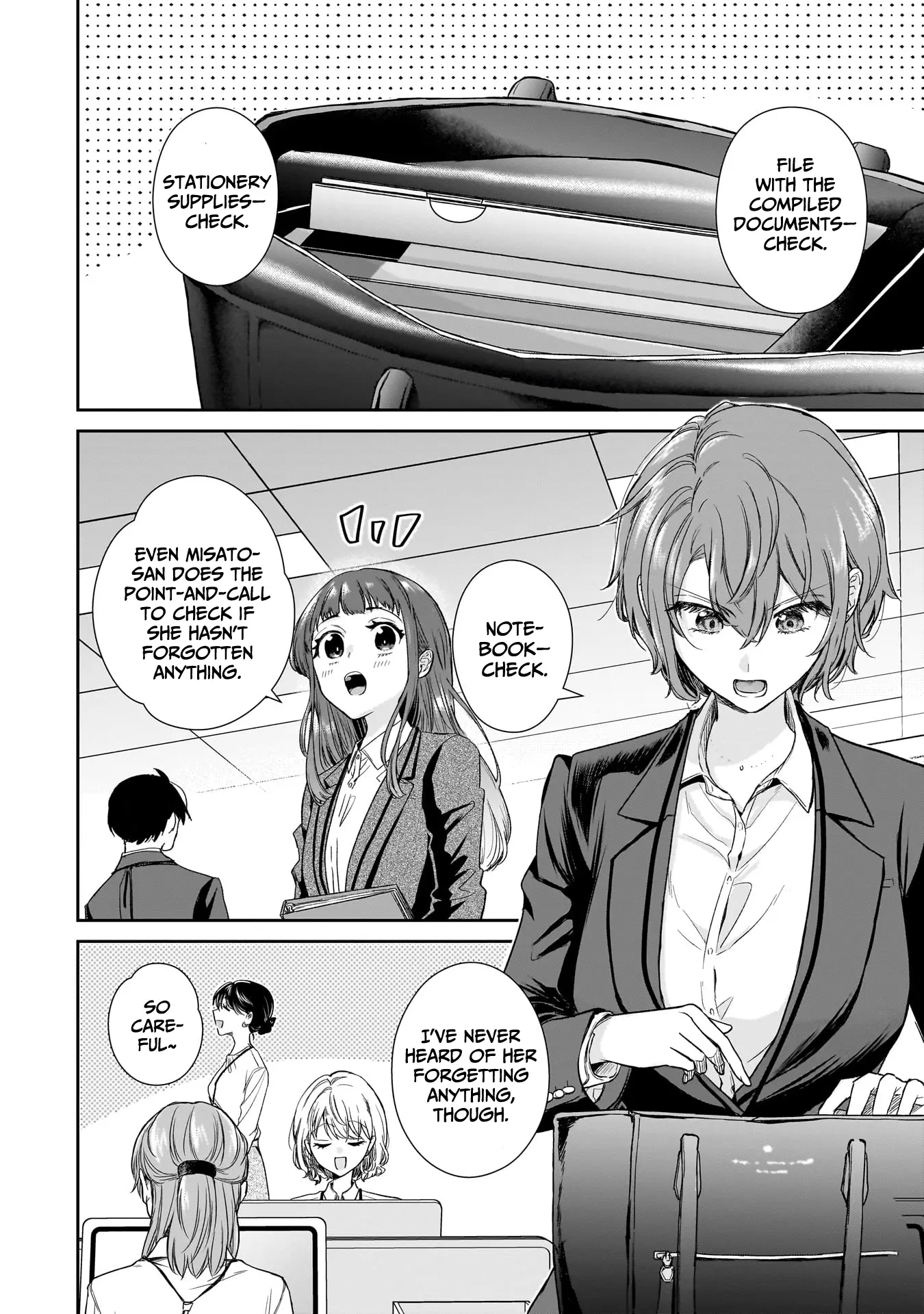 Misato-San Is A Bit Cold Towards Her Boss Who Pampers Chapter 21 page 3 - 